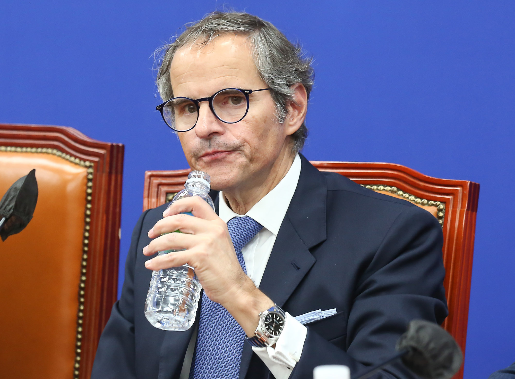 라파엘 그로시 IAEA 민주당 위성곤 후쿠시마 국회