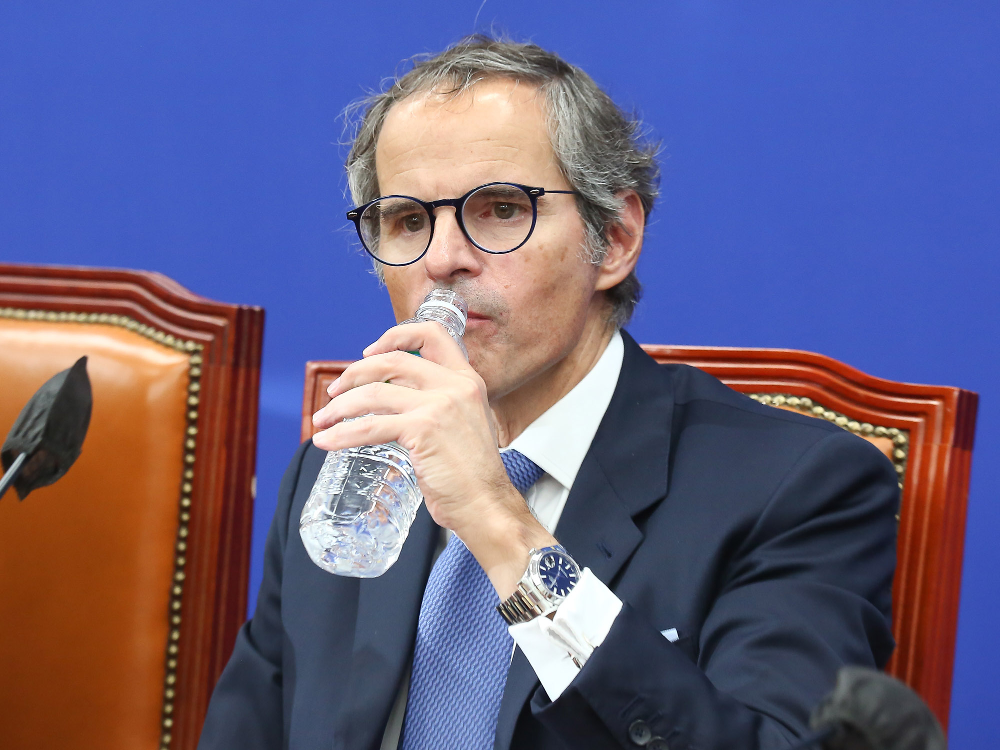 라파엘 그로시 IAEA 민주당 위성곤 후쿠시마 국회