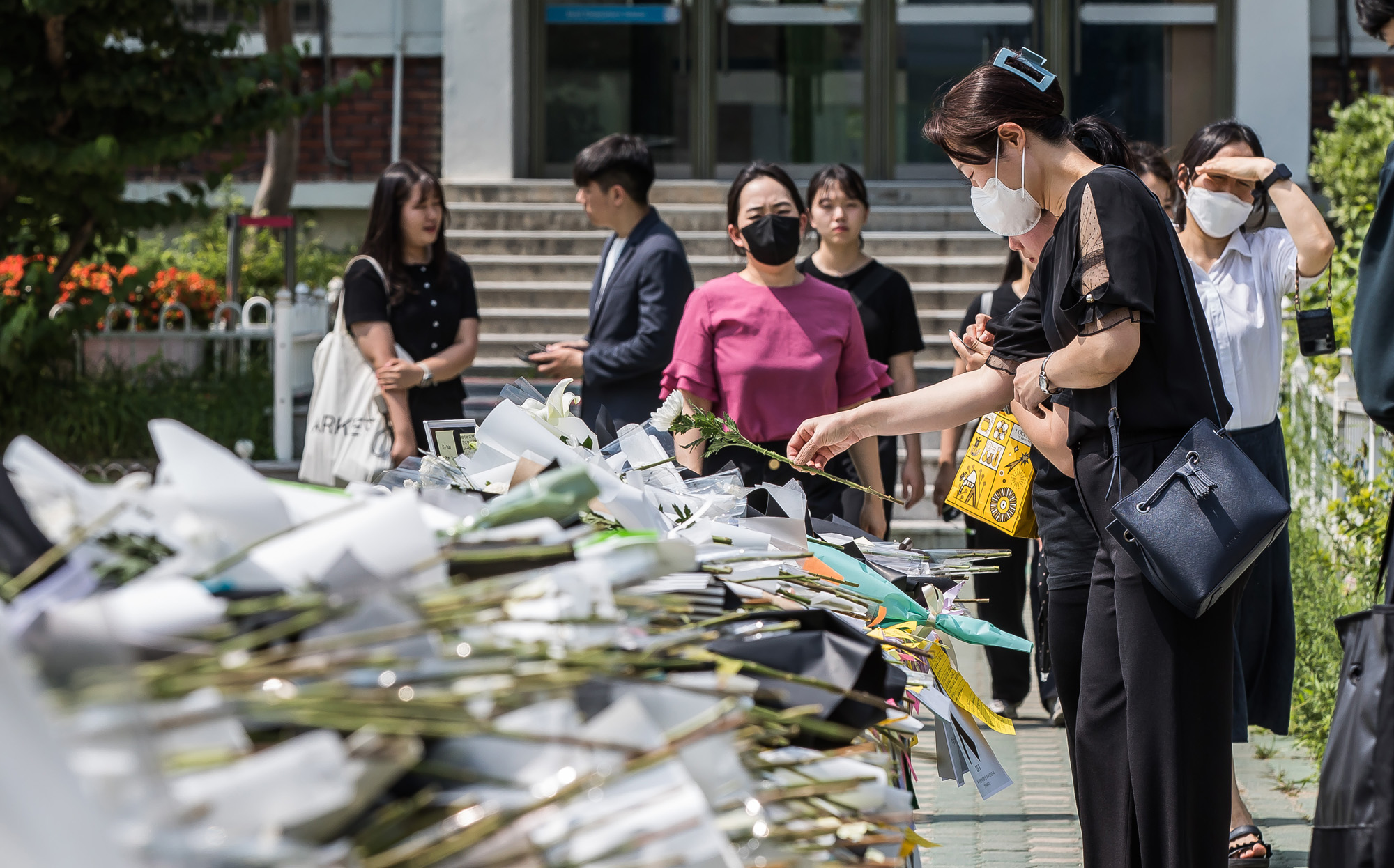 사회;사건사고;사망사고;자살사고;자살사건;초등학교교사;교사사망사건;서울서이초등학교;초등학교담임교사사망;서이초등학교추모공간