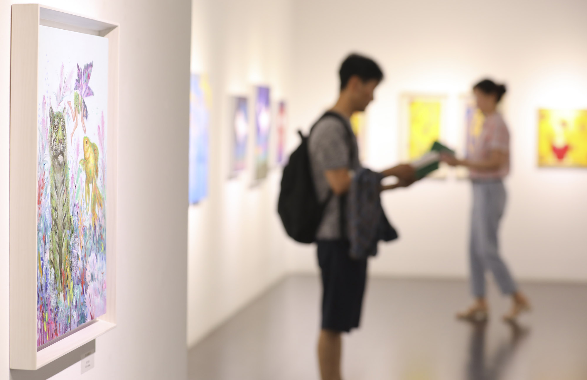 한국미술응원프로젝트;KAUP;전시오프닝