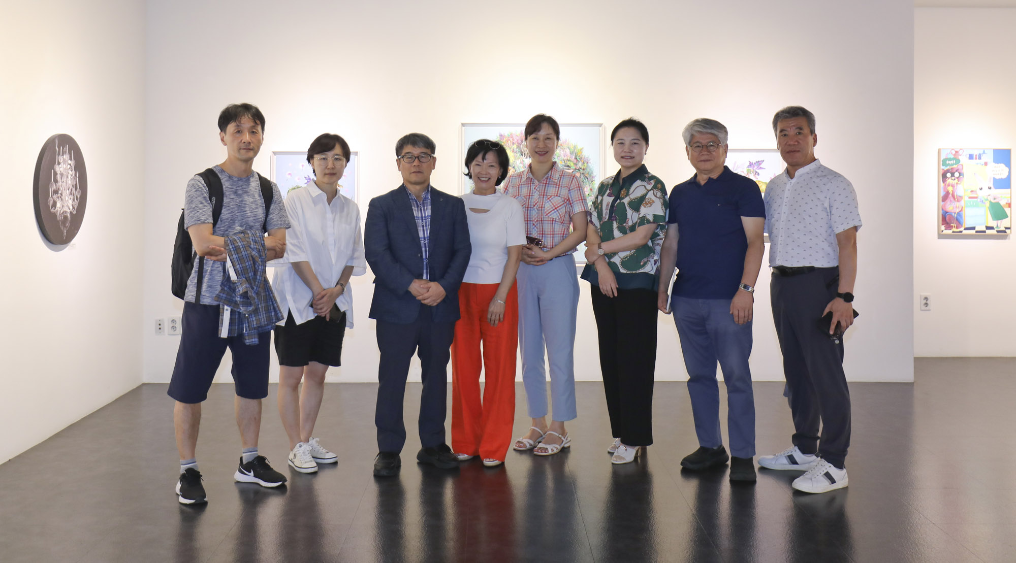 한국미술응원프로젝트;KAUP;전시오프닝