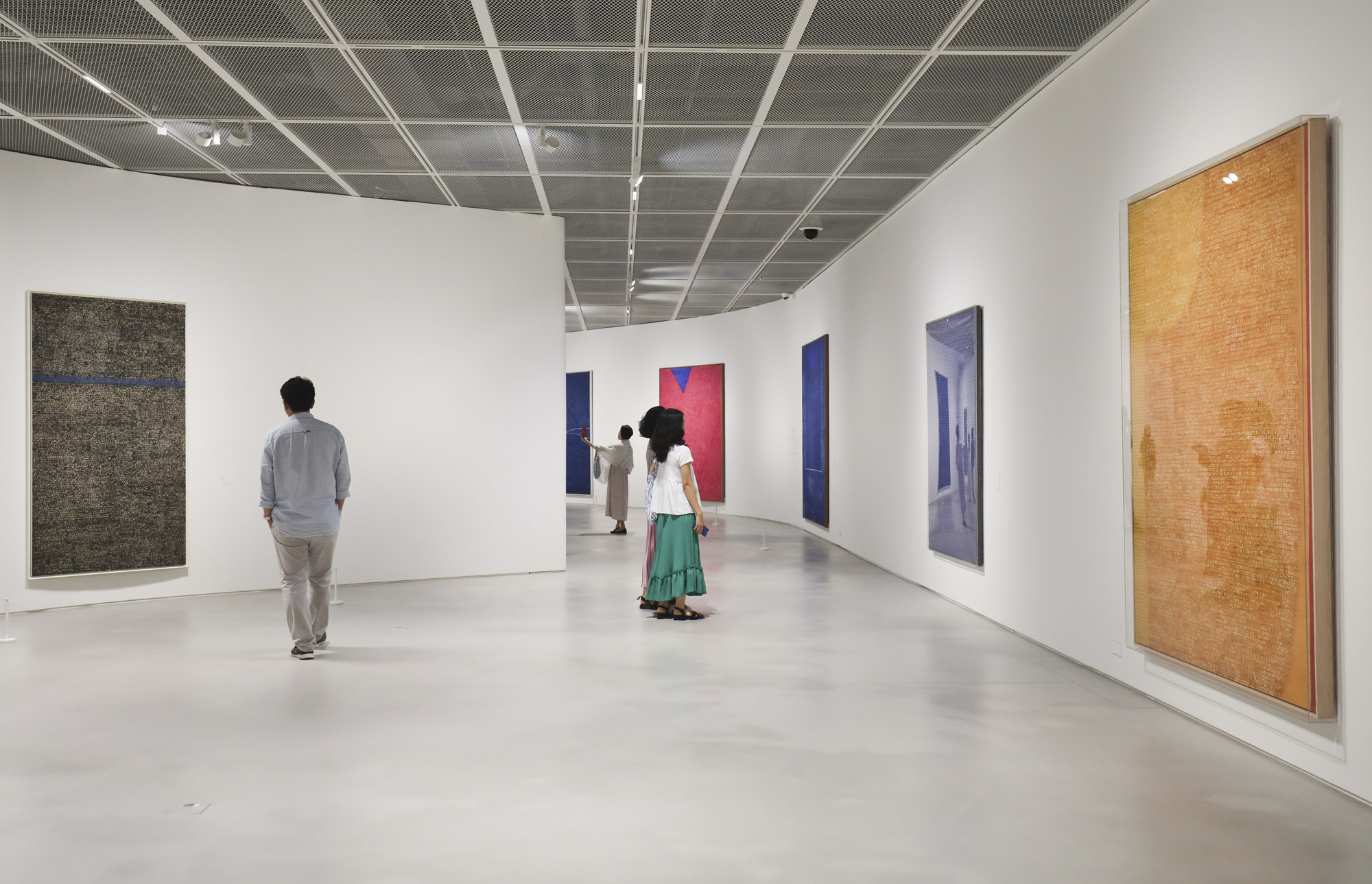 호암미술관;전시회;김환기;김환기작가;김환기회고전