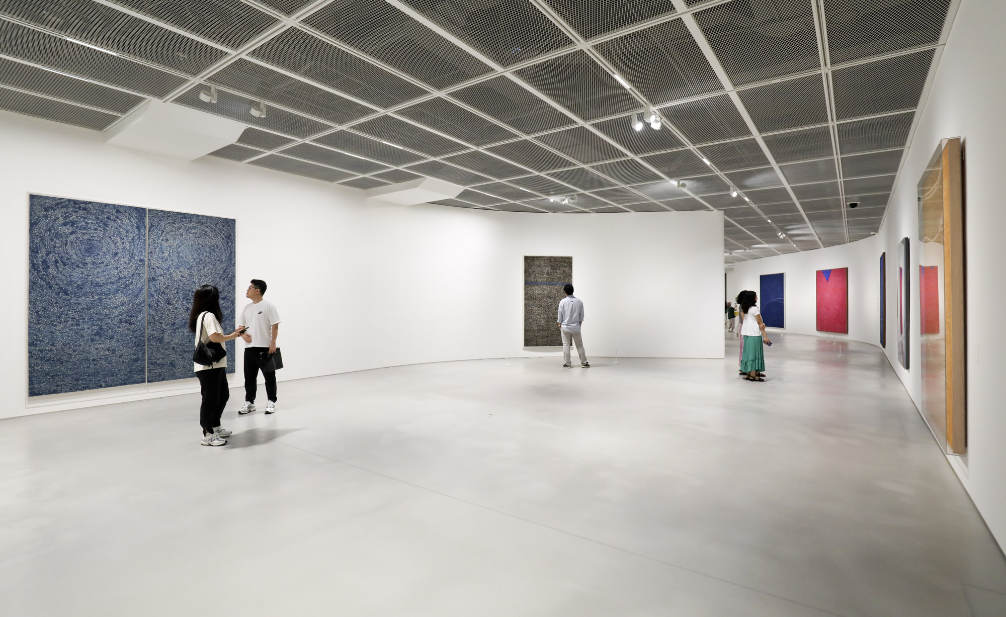 호암미술관;전시회;김환기;김환기작가;김환기회고전