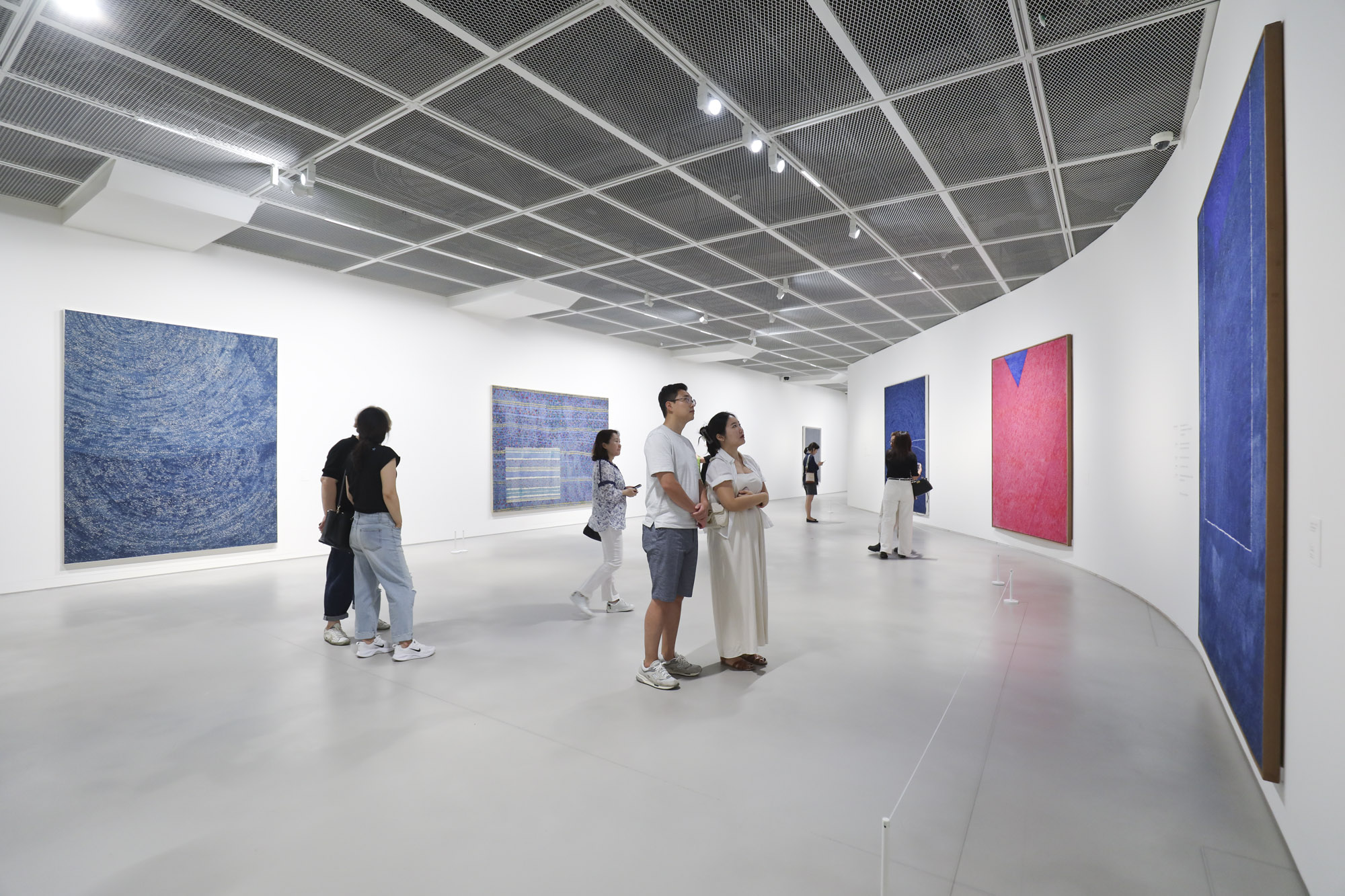 호암미술관;전시회;김환기;김환기작가;김환기회고전