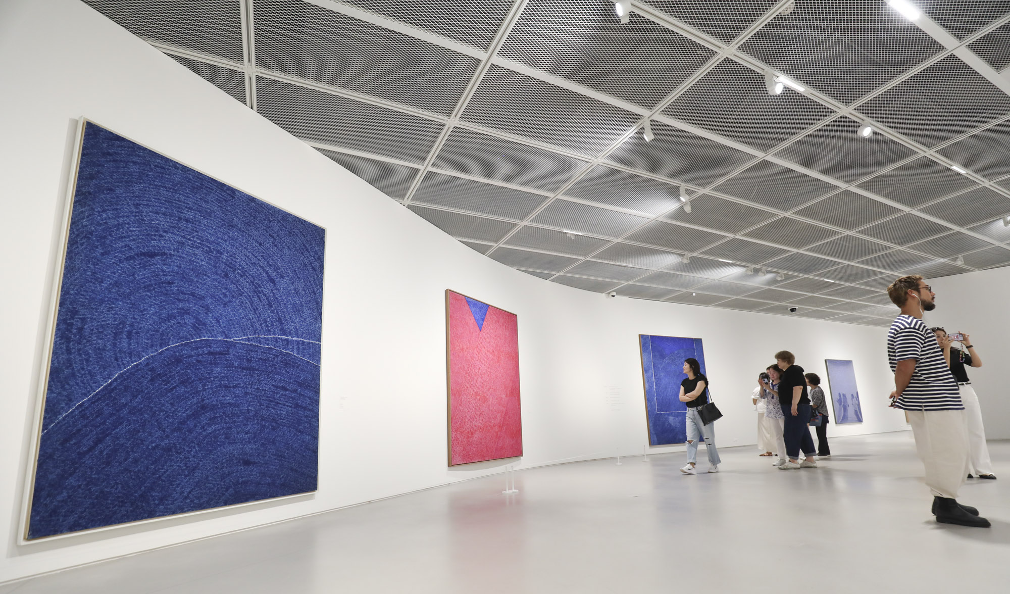 호암미술관;전시회;김환기;김환기작가;김환기회고전