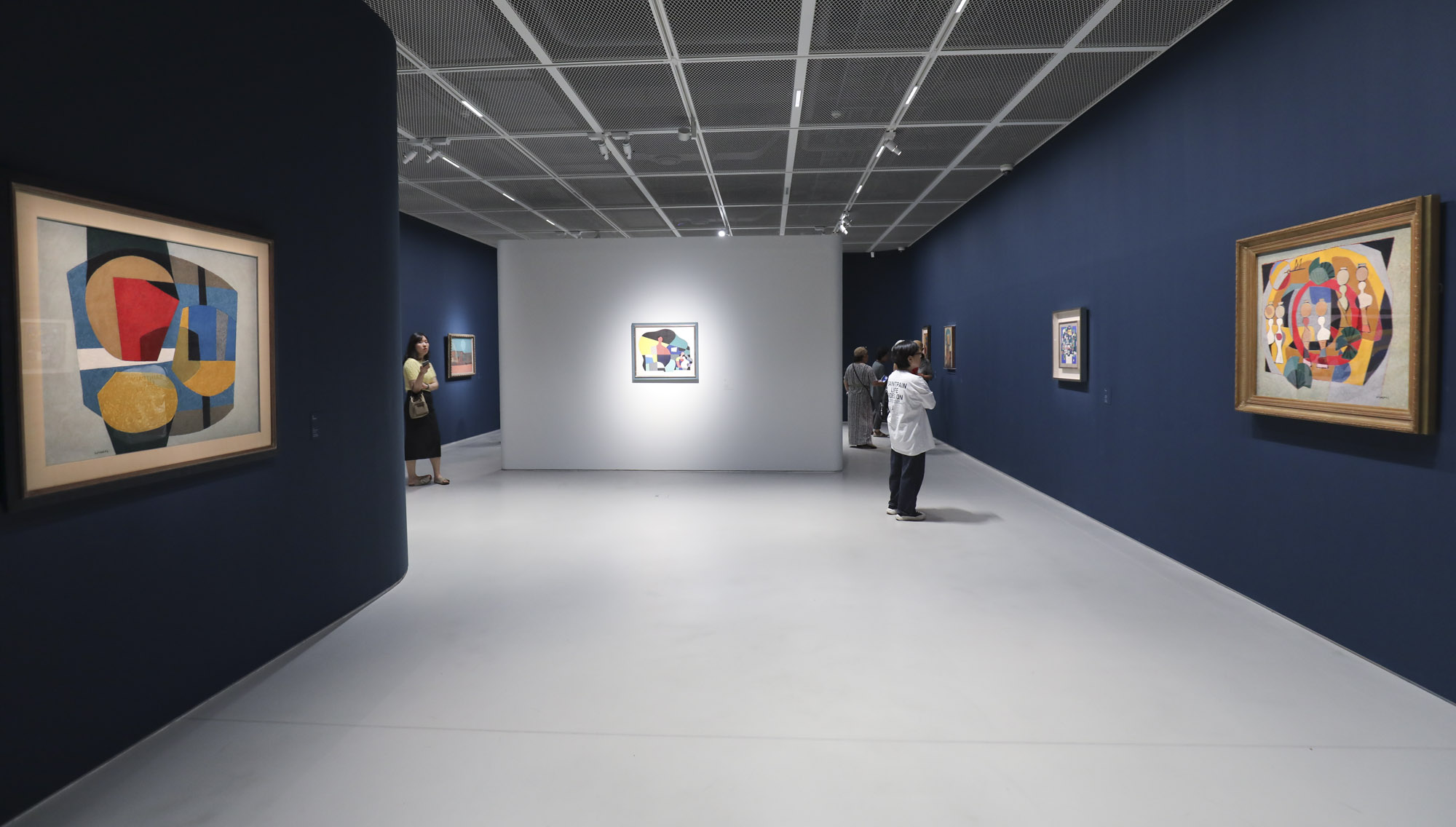 호암미술관;전시회;김환기;김환기작가;김환기회고전