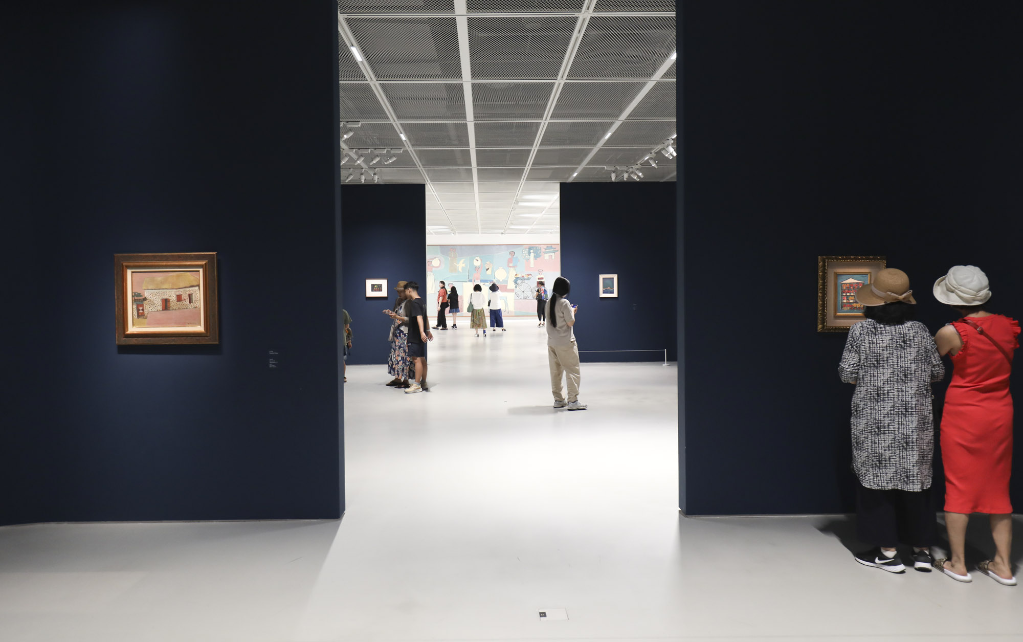 호암미술관;전시회;김환기;김환기작가;김환기회고전