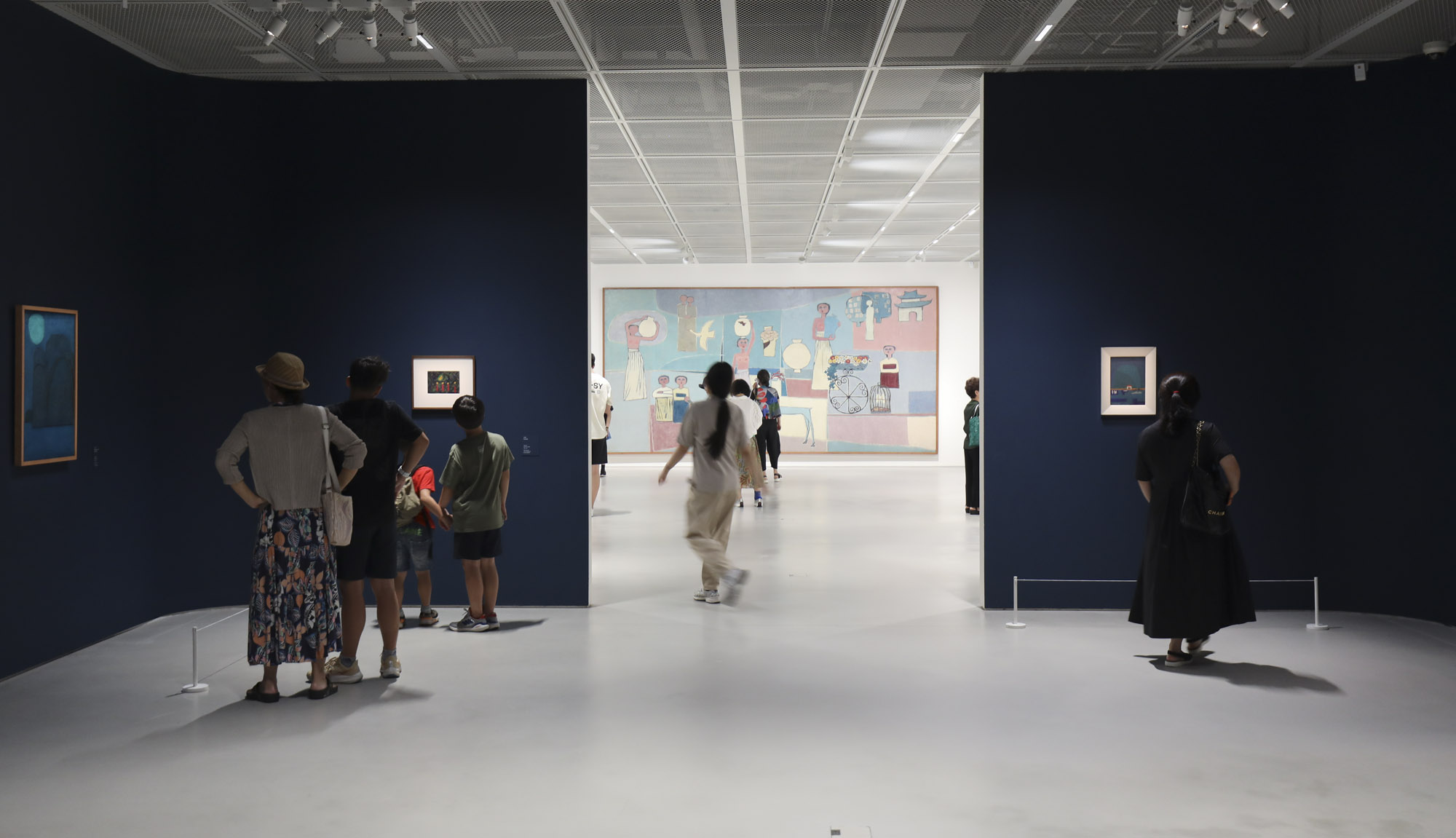 호암미술관;전시회;김환기;김환기작가;김환기회고전