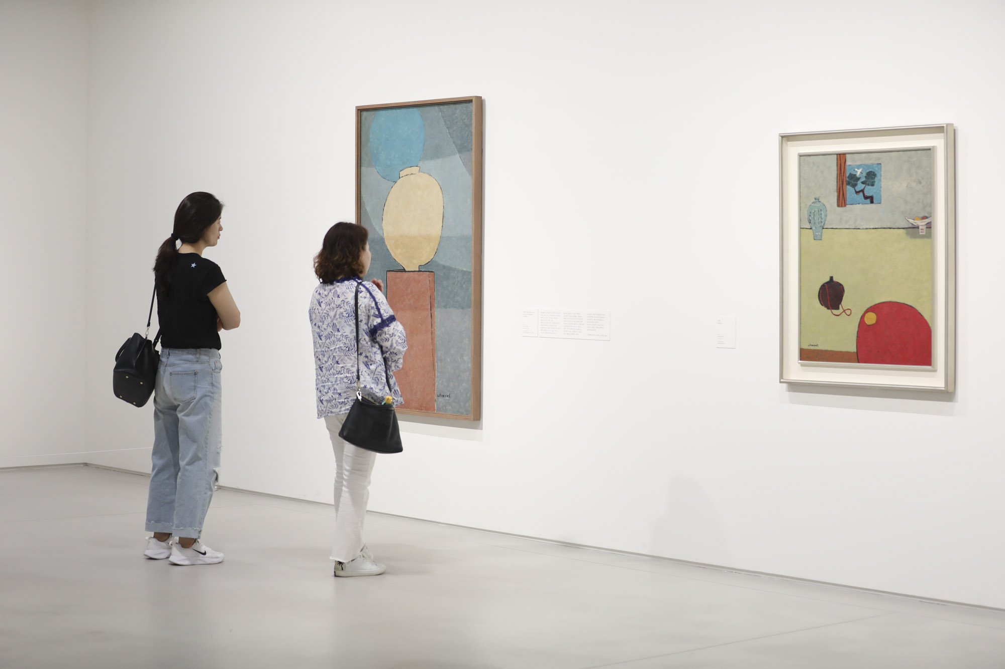 호암미술관;전시회;김환기;김환기작가;김환기회고전