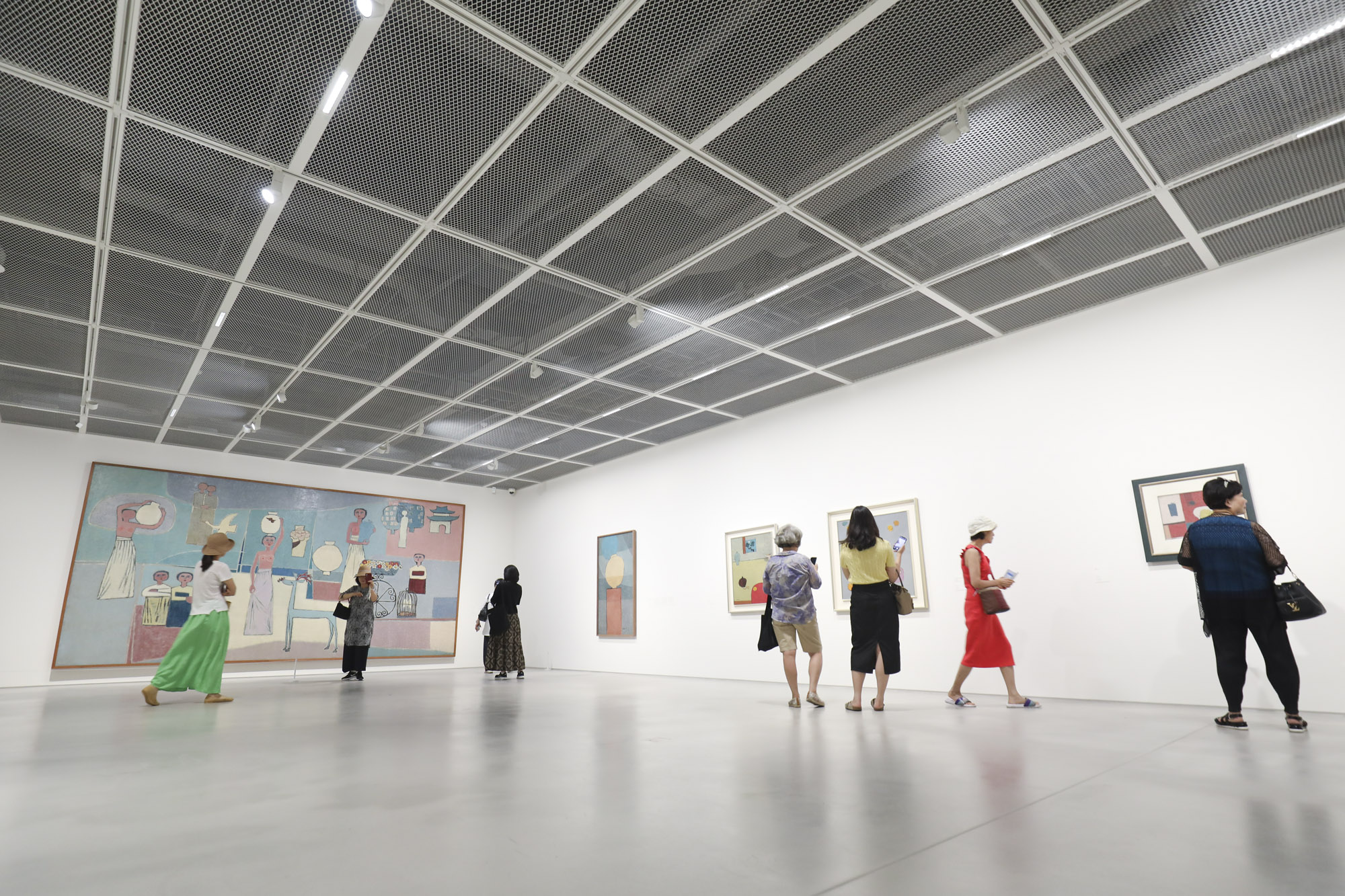 호암미술관;전시회;김환기;김환기작가;김환기회고전