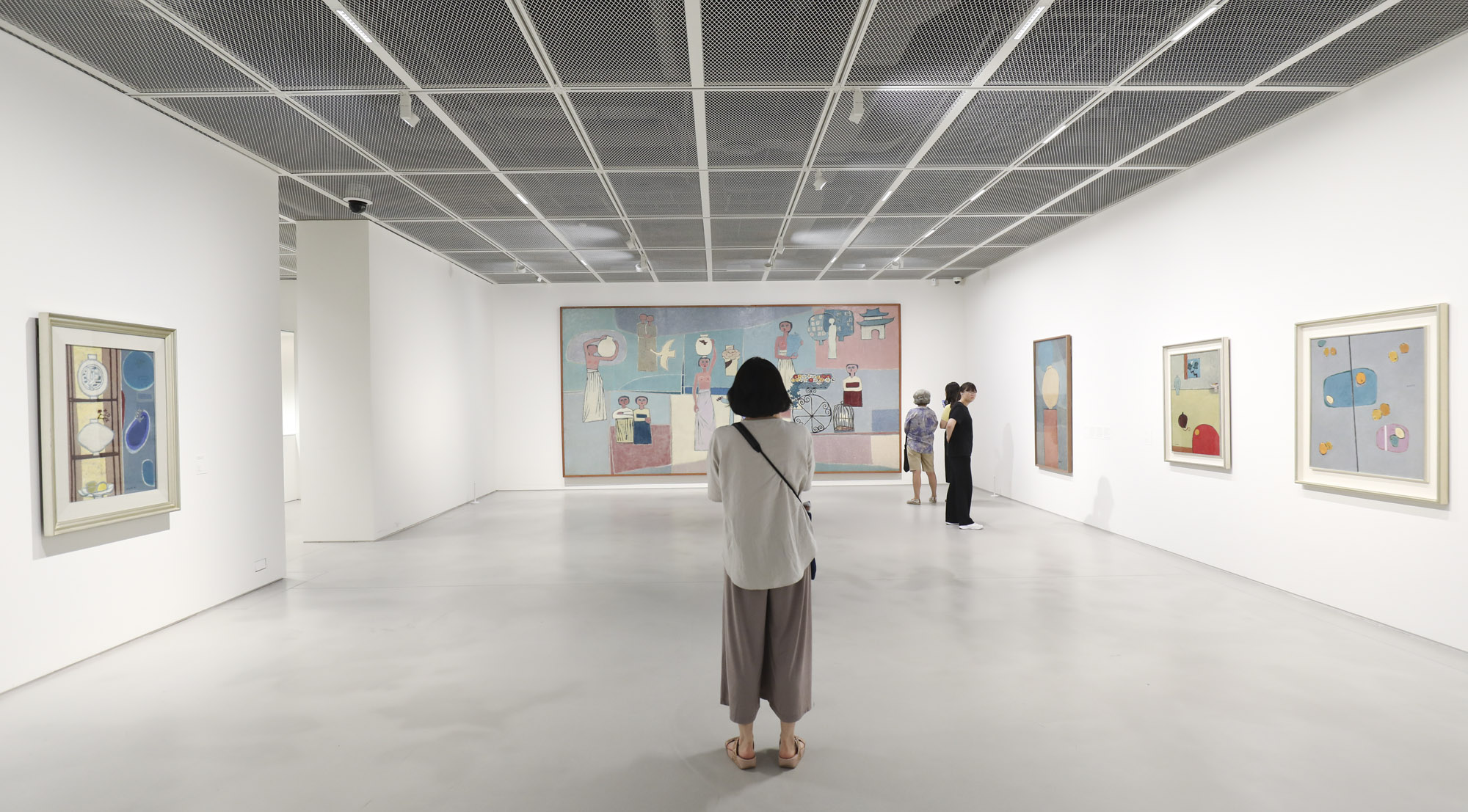 호암미술관;전시회;김환기;김환기작가;김환기회고전