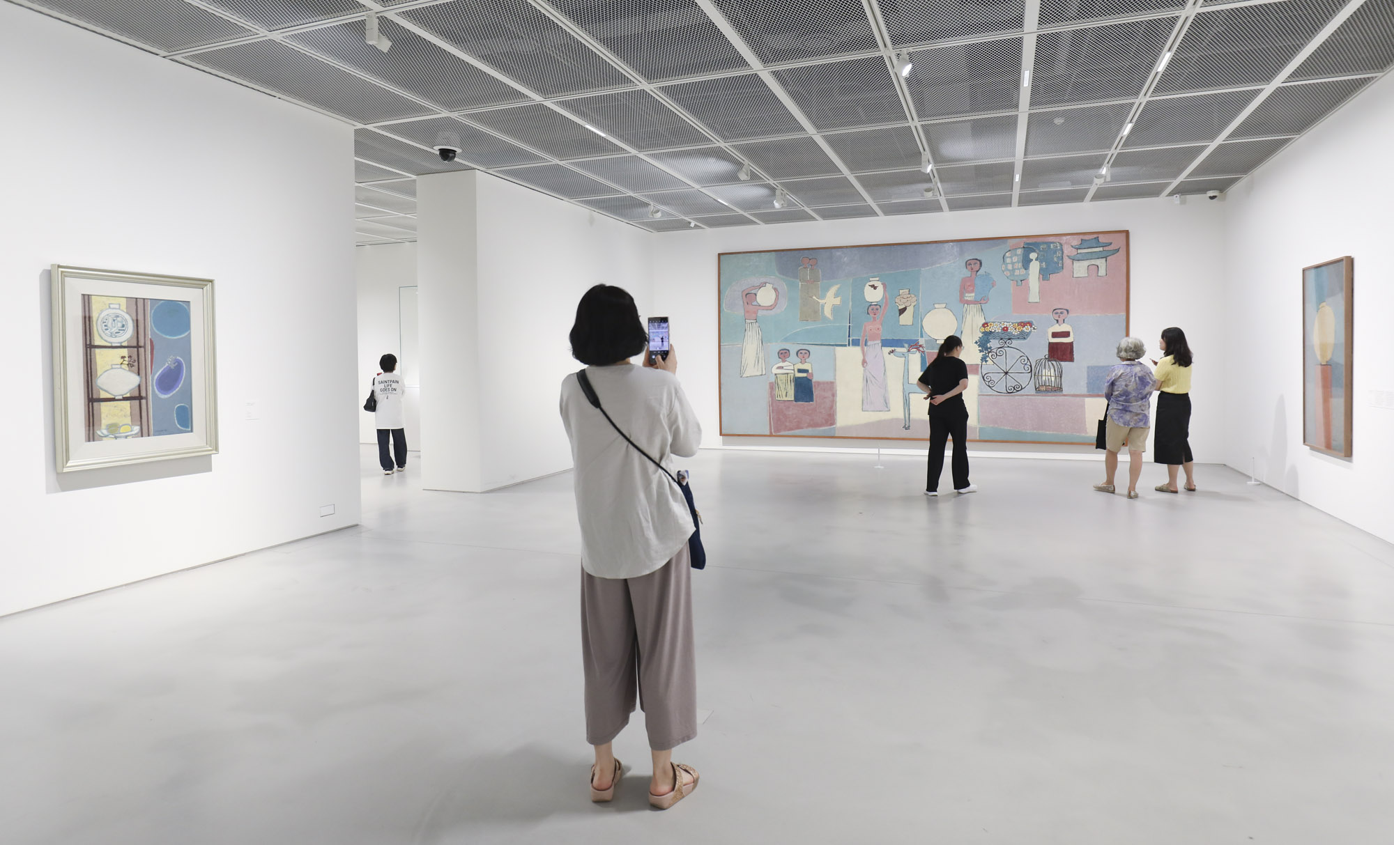 호암미술관;전시회;김환기;김환기작가;김환기회고전