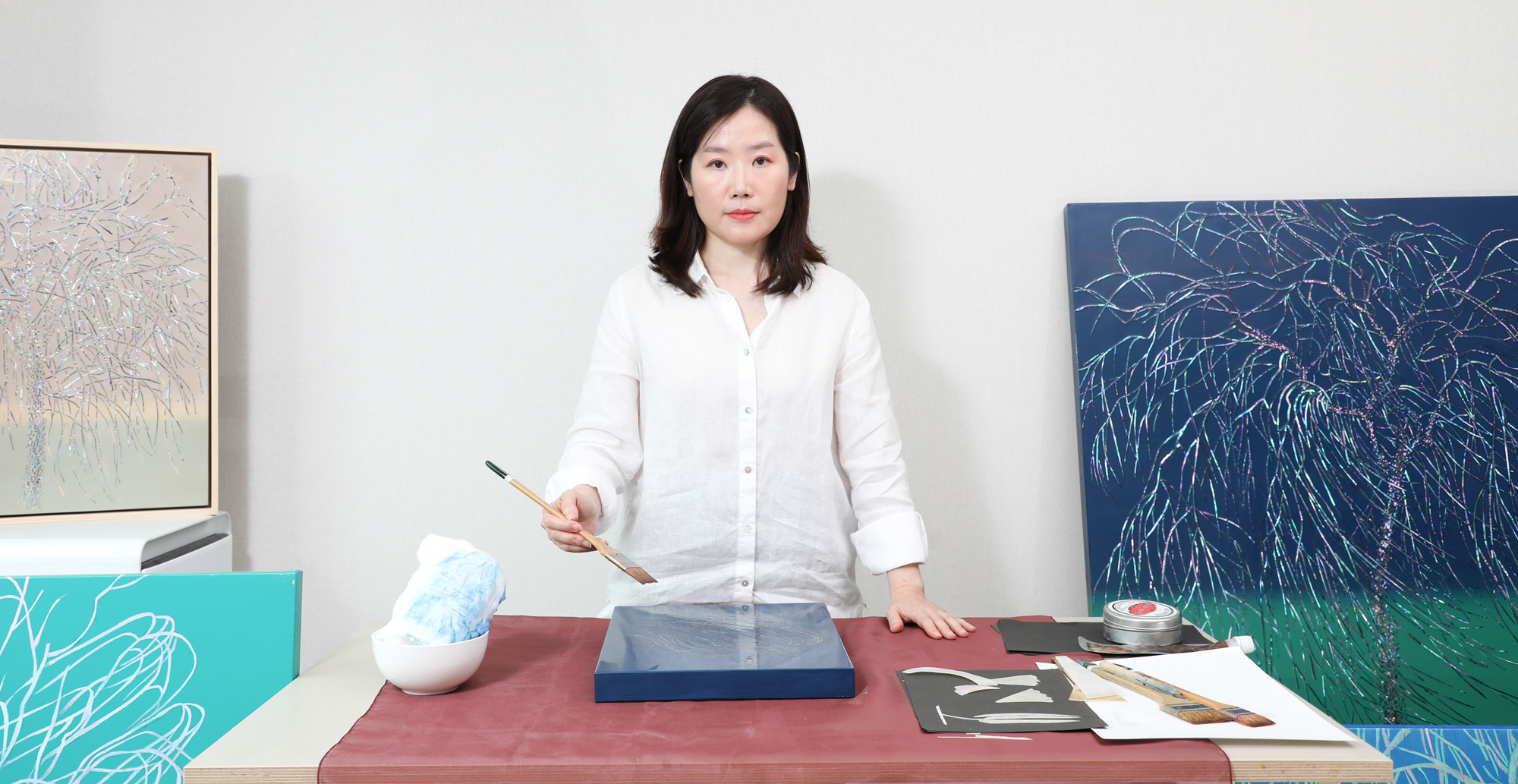 정회윤;정회윤작가;한국미술응원프로젝트;화가의방;그림;아티스트