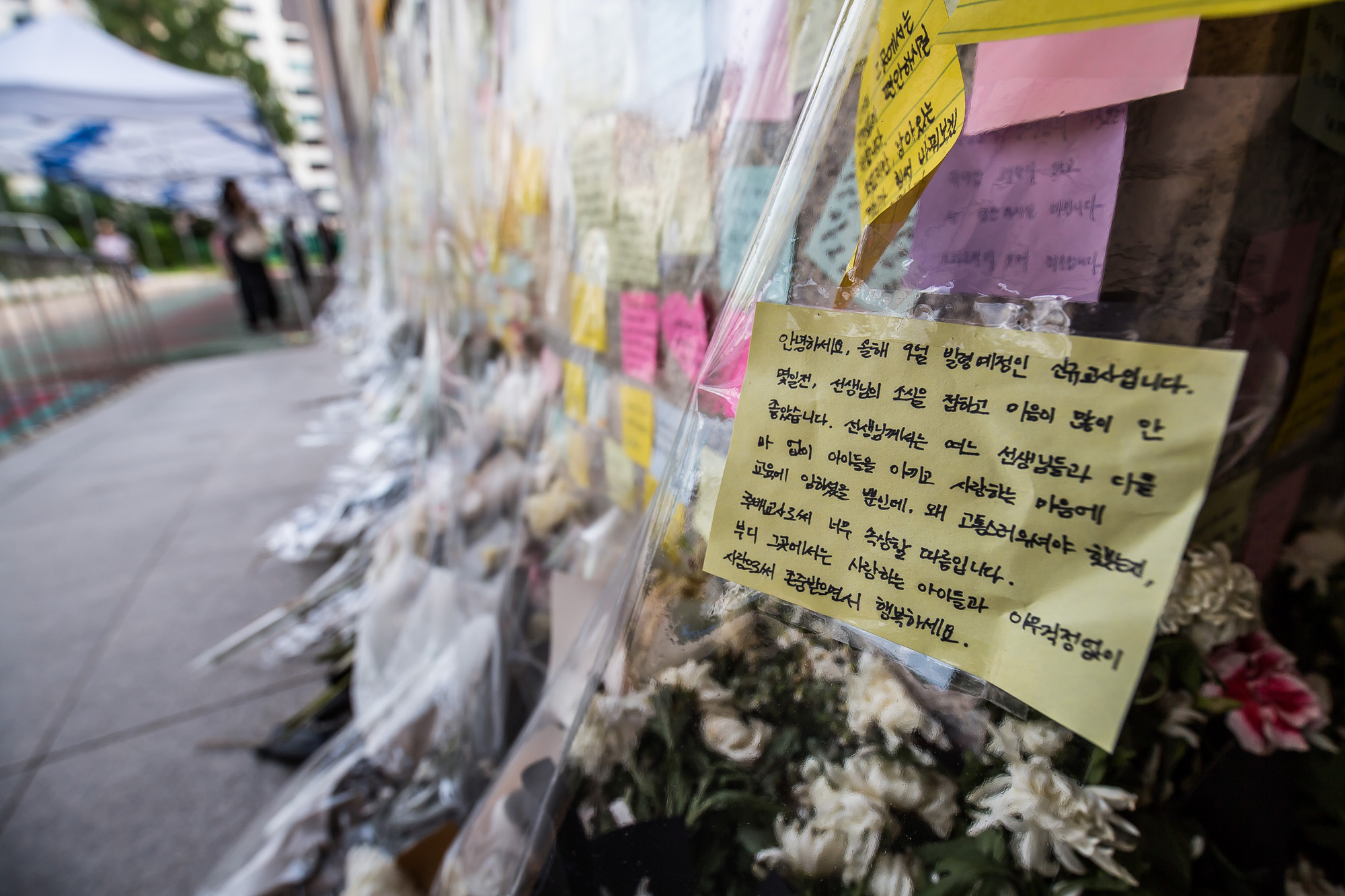 사회;사건사고;사망사고;자살사고;자살사건;초등학교교사;교사사망사건;서울서이초등학교;초등학교담임교사사망;서이초등학교추모공간