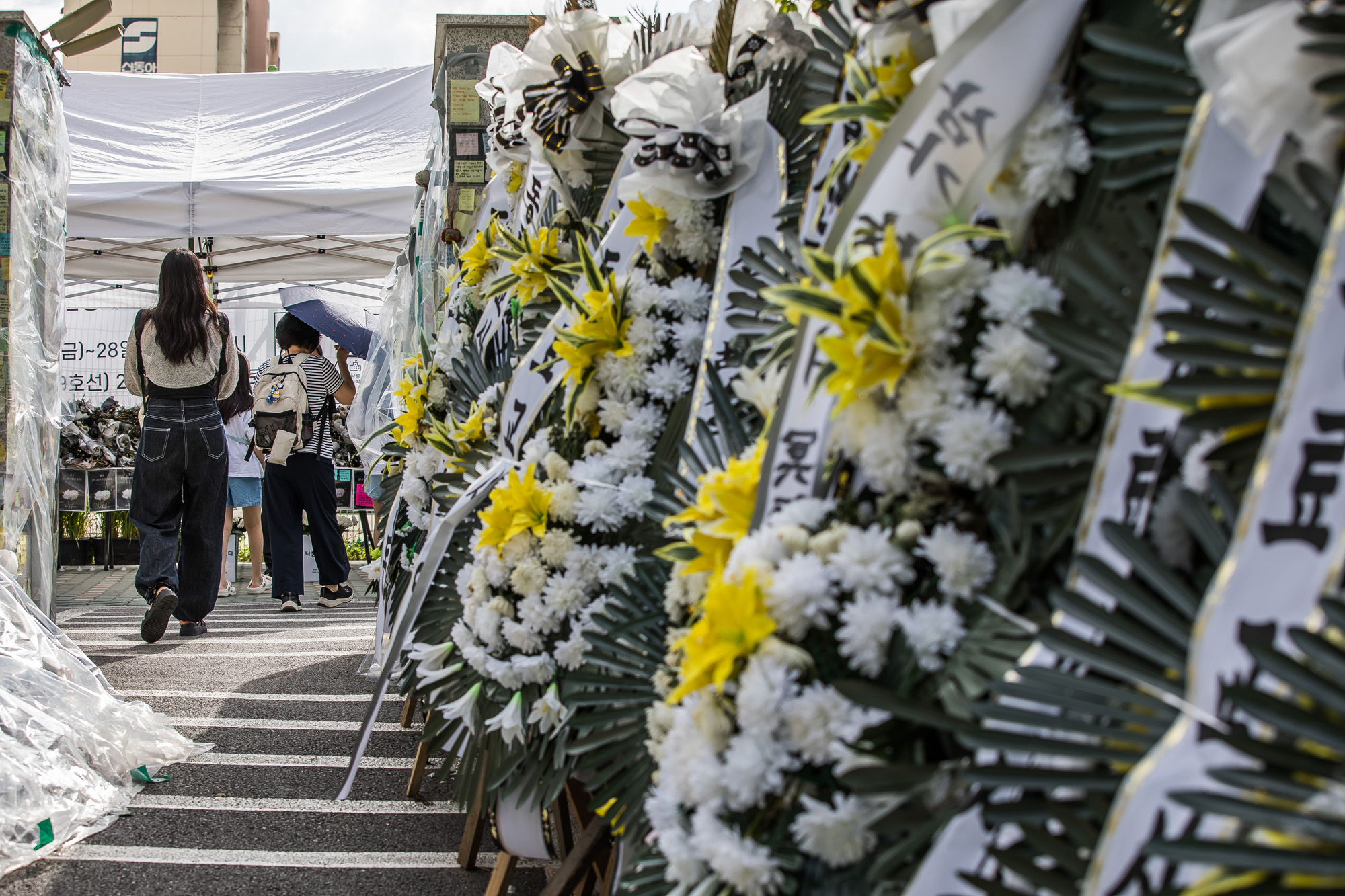 사회;사건사고;사망사고;자살사고;자살사건;초등학교교사;교사사망사건;서울서이초등학교;초등학교담임교사사망;서이초등학교추모공간