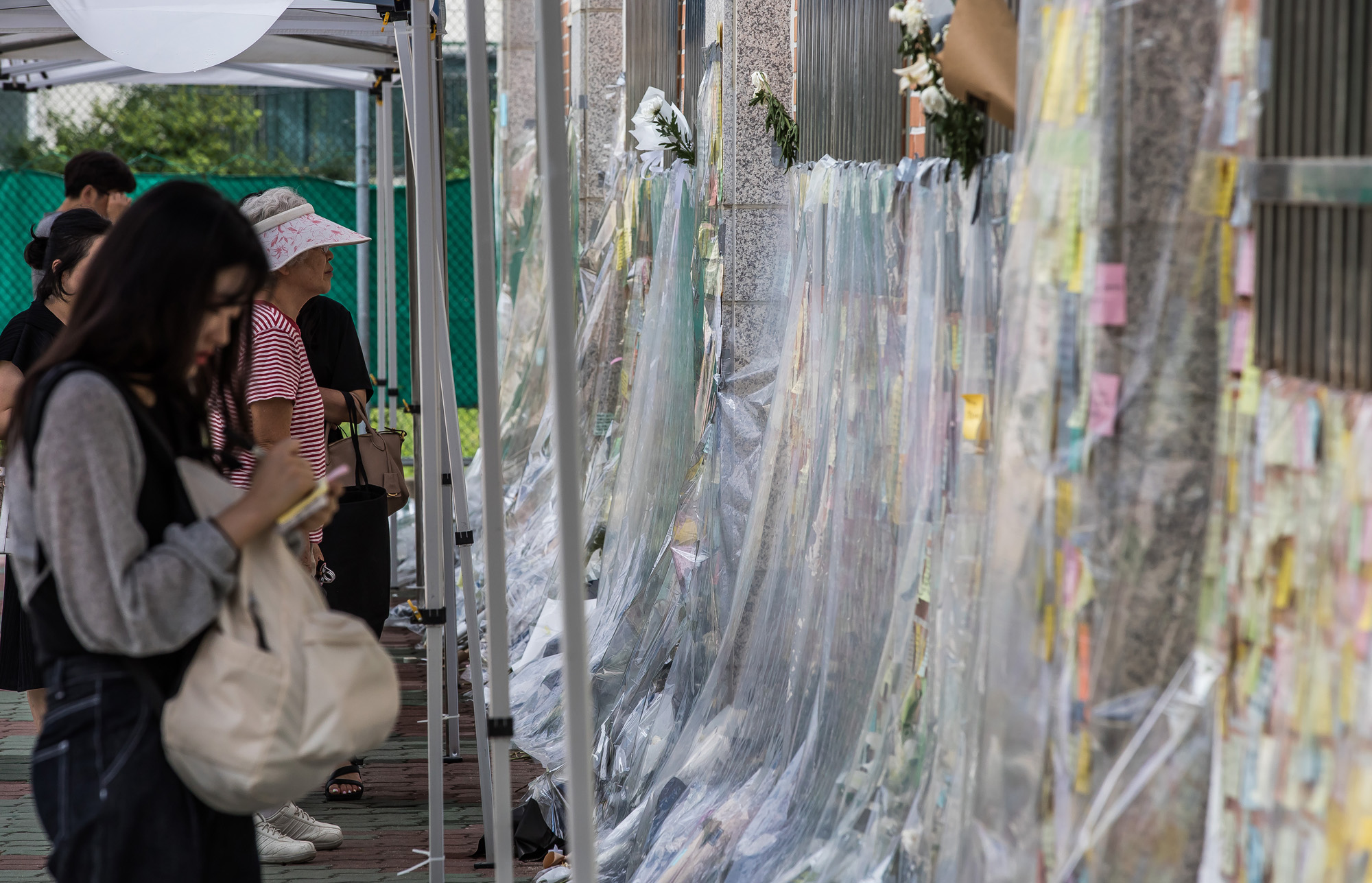 사회;사건사고;사망사고;자살사고;자살사건;초등학교교사;교사사망사건;서울서이초등학교;초등학교담임교사사망;서이초등학교추모공간