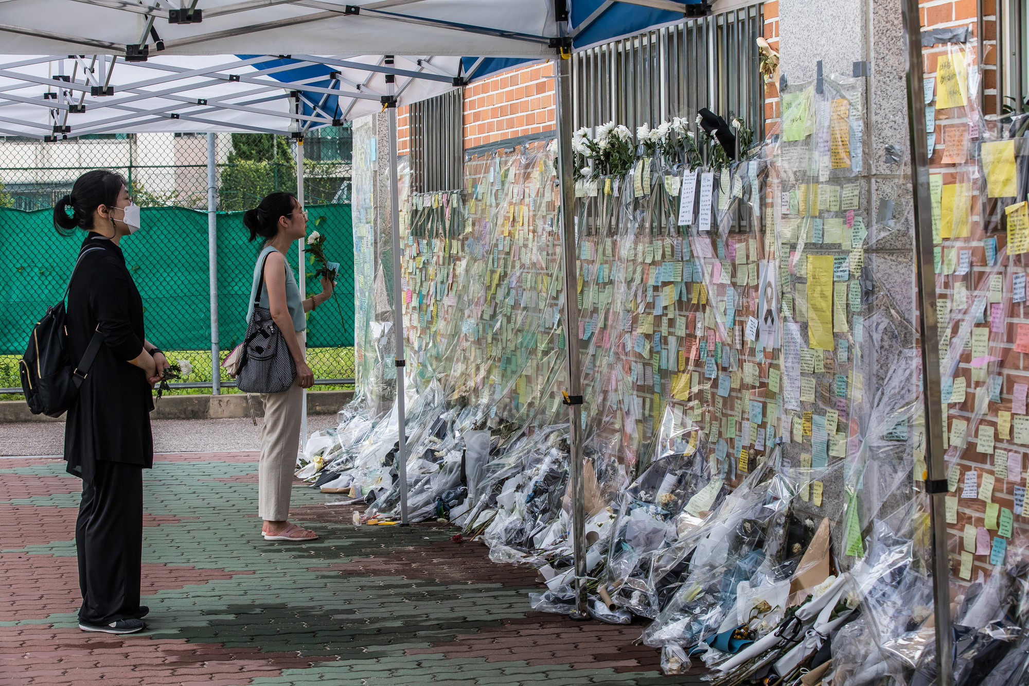 사회;사건사고;사망사고;자살사고;자살사건;초등학교교사;교사사망사건;서울서이초등학교;초등학교담임교사사망;서이초등학교추모공간