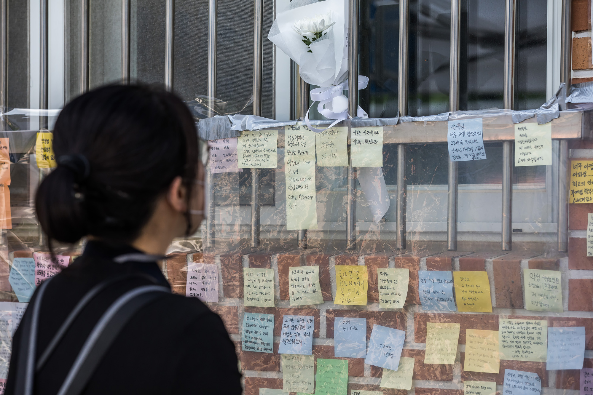 사회;사건사고;사망사고;자살사고;자살사건;초등학교교사;교사사망사건;서울서이초등학교;초등학교담임교사사망;서이초등학교추모공간
