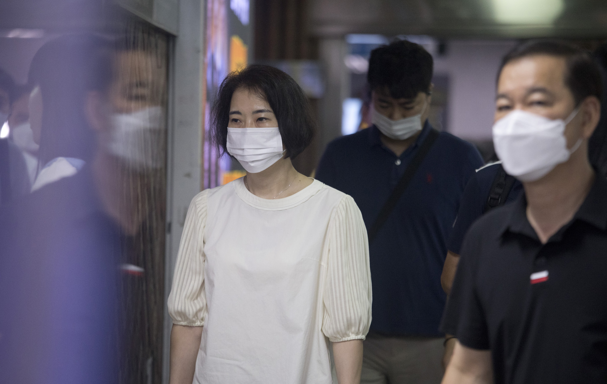 사회;세태;코로나19;서울역;출근길;마스크