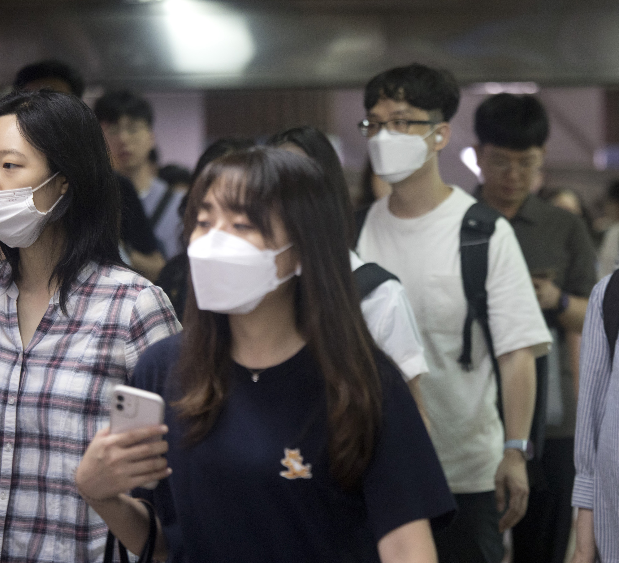 사회;세태;코로나19;서울역;출근길;마스크