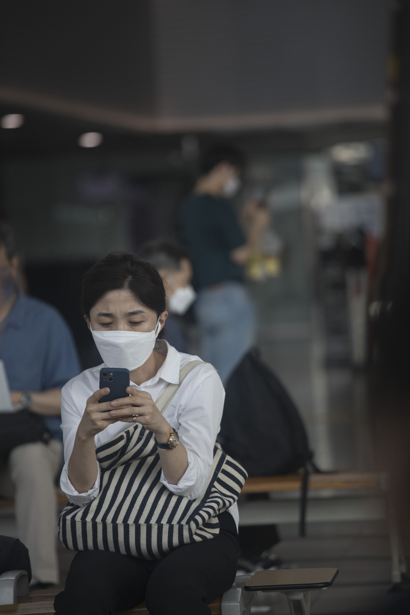 사회;세태;코로나19;서울역;출근길;마스크