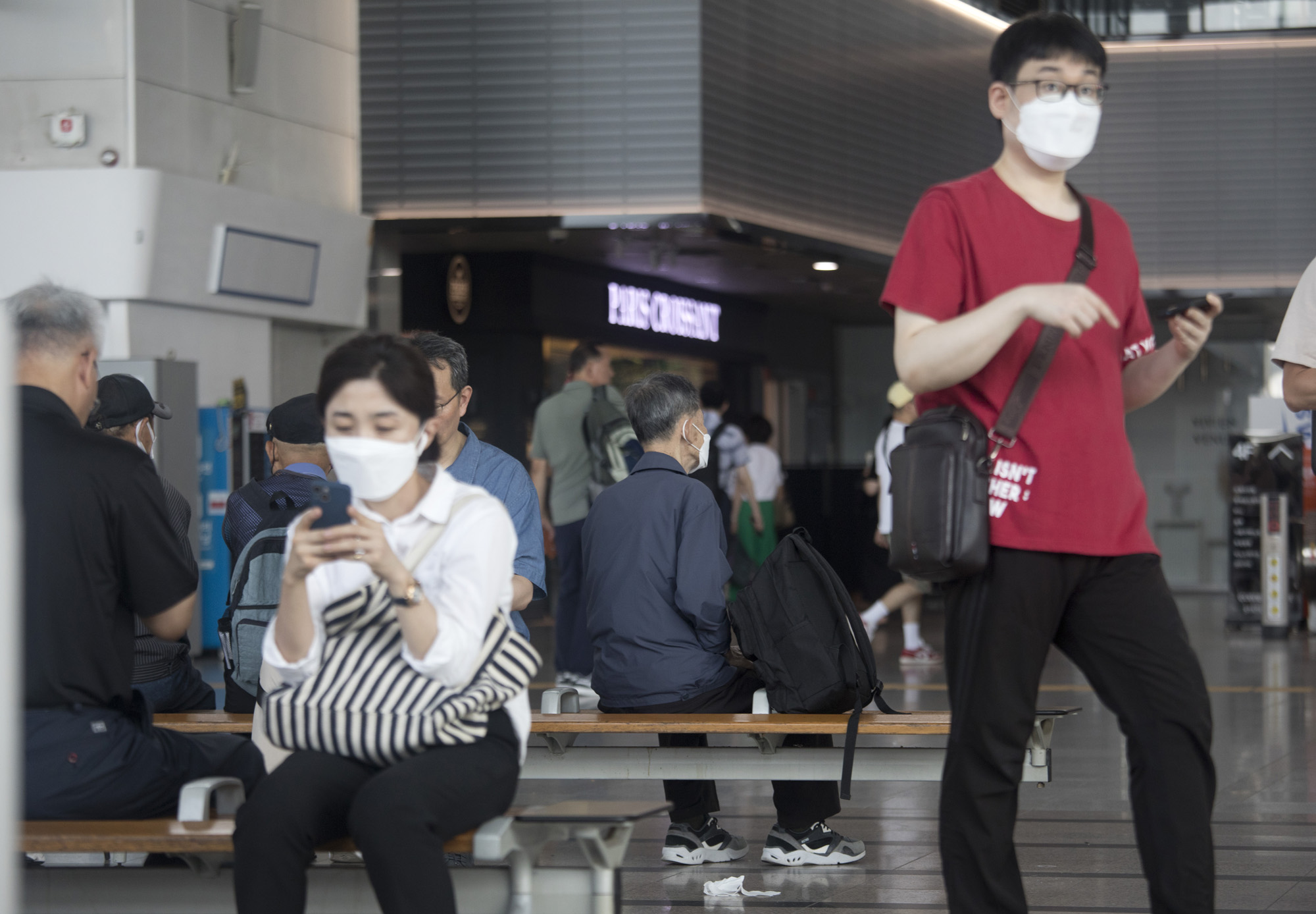 사회;세태;코로나19;서울역;출근길;마스크