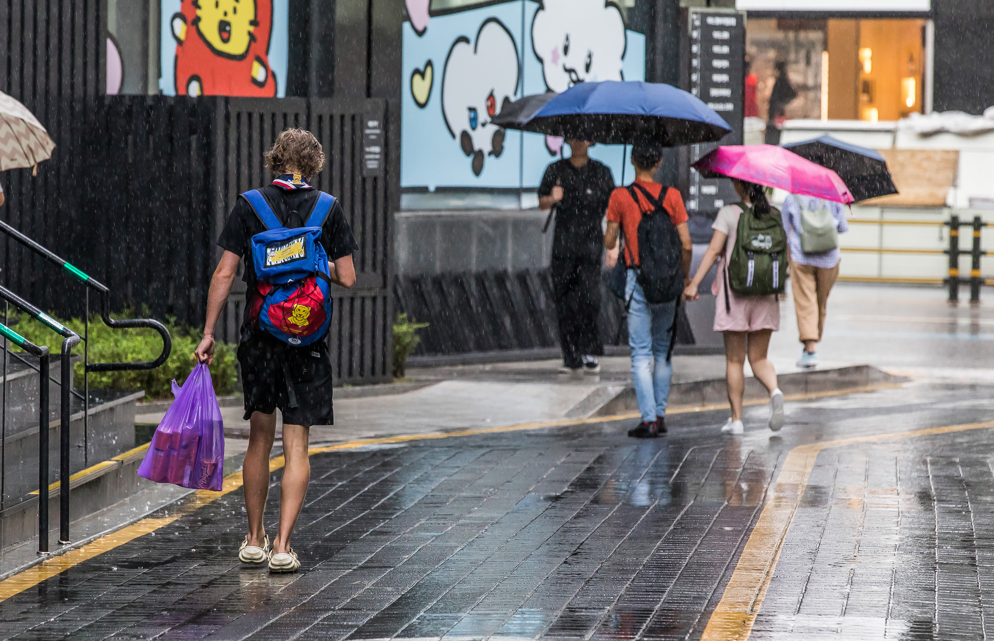 사회;사건사고;태풍;잼버리;새만금잼버리;태풍카눈;잼버리스카우트;스카우트명동방문