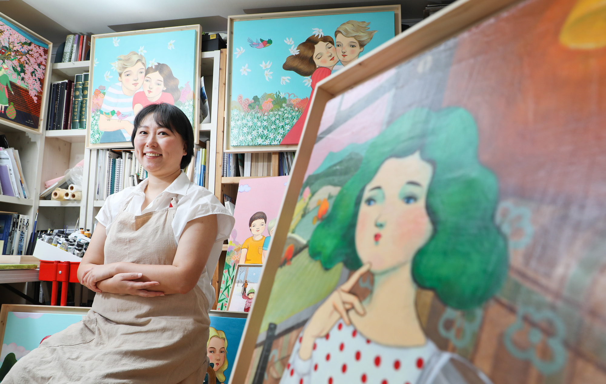 김현숙;김현숙작가;한국미술응원프로젝트;그림;화가