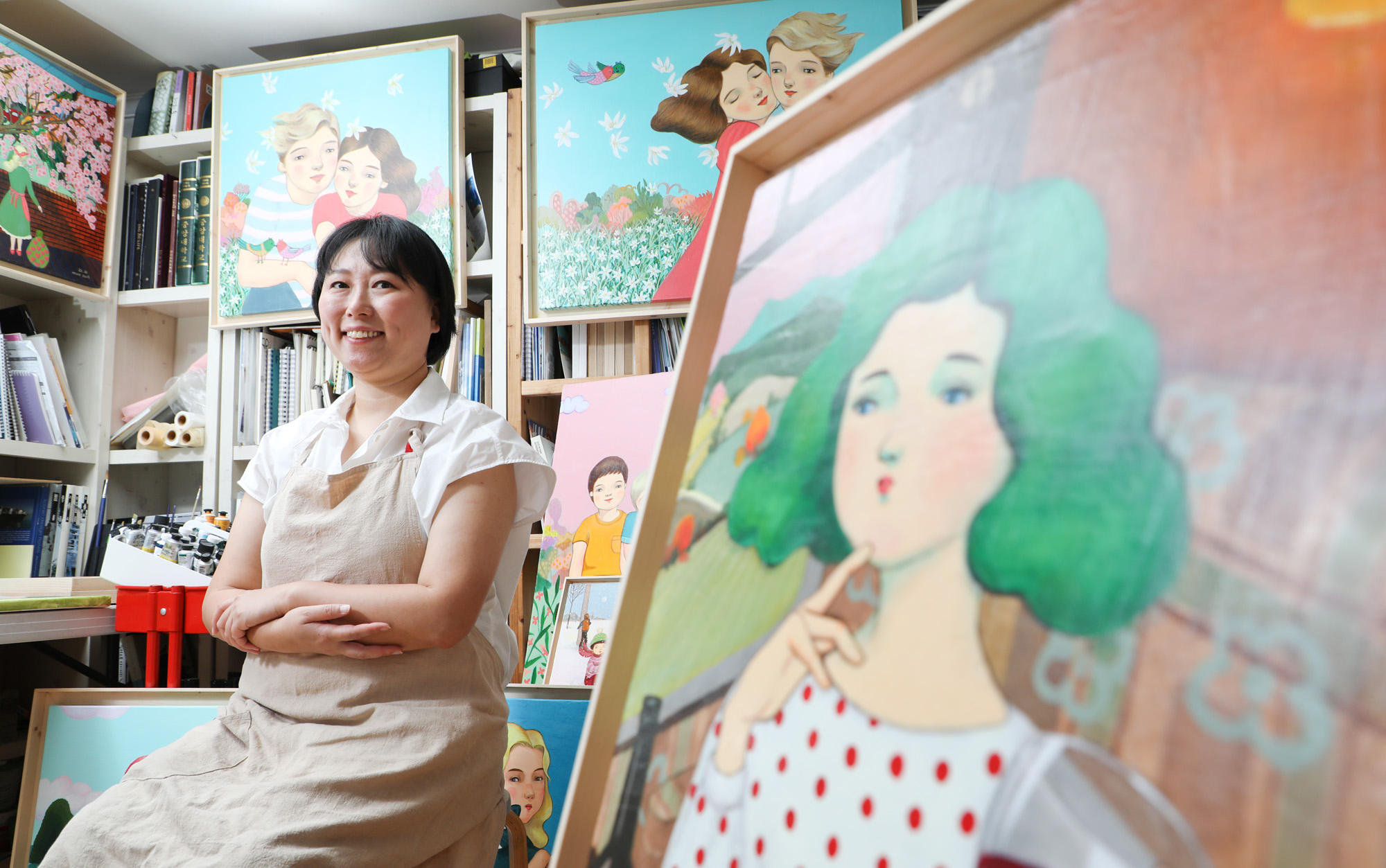 김현숙;김현숙작가;한국미술응원프로젝트;그림;화가