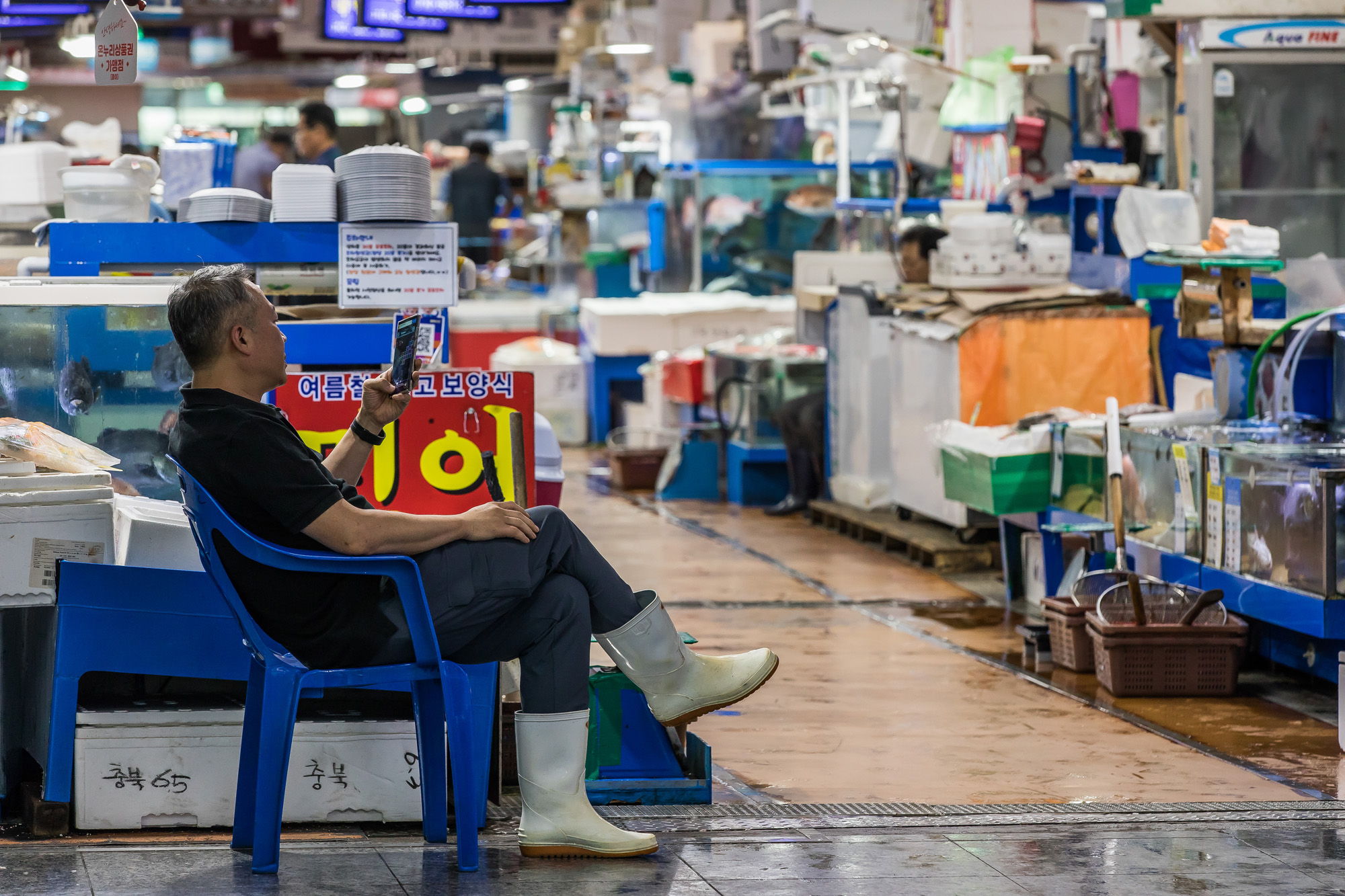 사회;세태;국제;외교;일본;일본방사능;후쿠시마원전방사능오염수방류;일본방사능오염수방류;노량진수산시장;해양수산물방사능오염