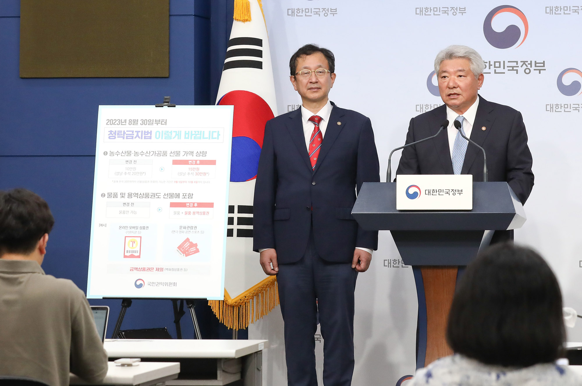 김홍일 권익위원장