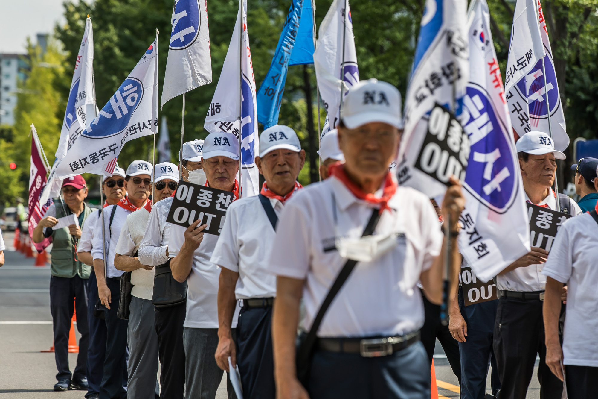 사회;이슈;사건사고;홍범도장균흉상철거;육군사관학교;육사;육사홍범도흉상철거;광복회;광복회관;이종찬광복회장;광복회장퇴진요구집회
