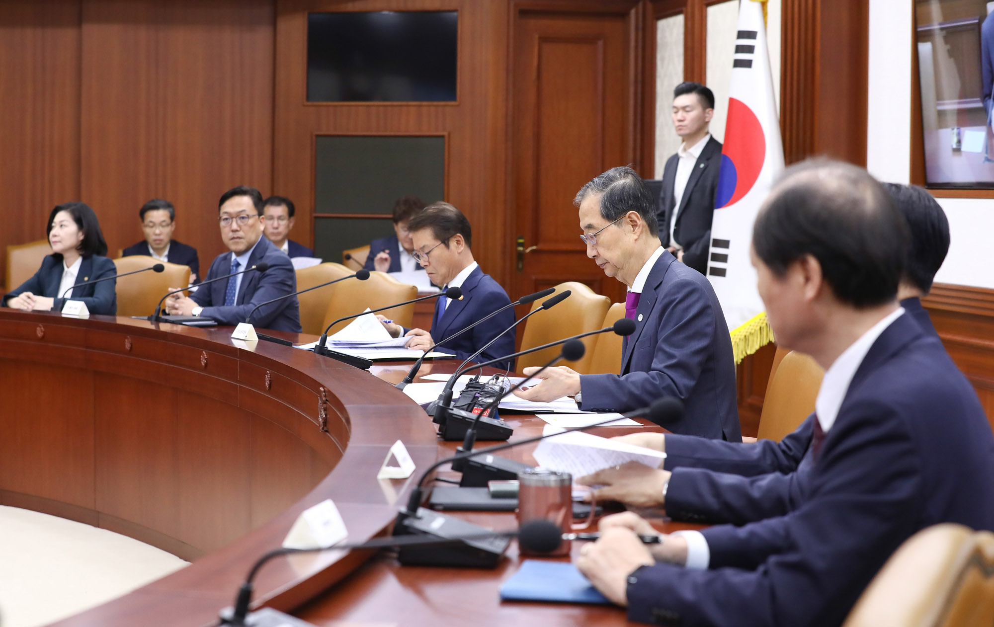 국정현안관계장관회의 한덕수