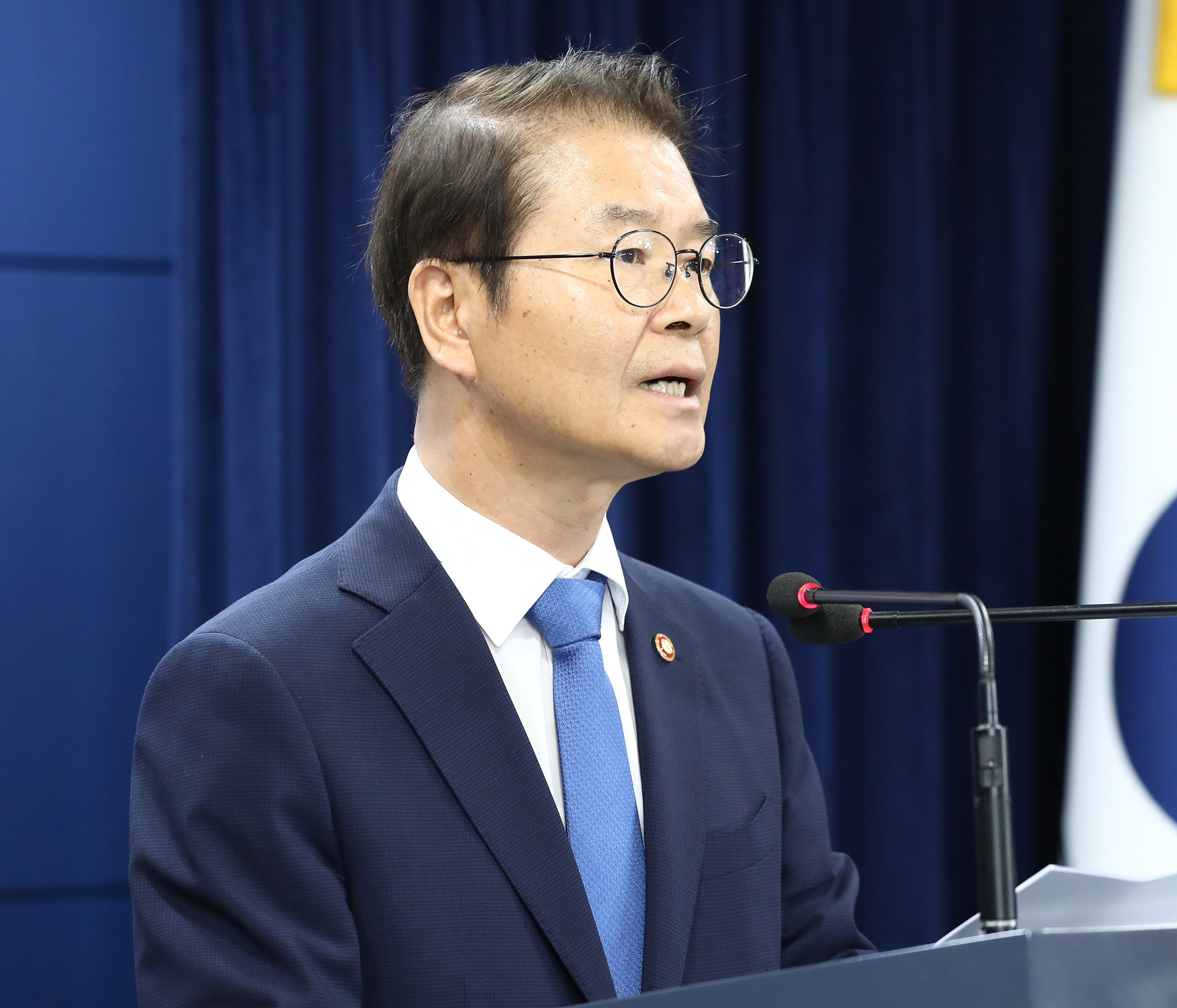 고용부 법무부 담화문발표 이정식 한동훈