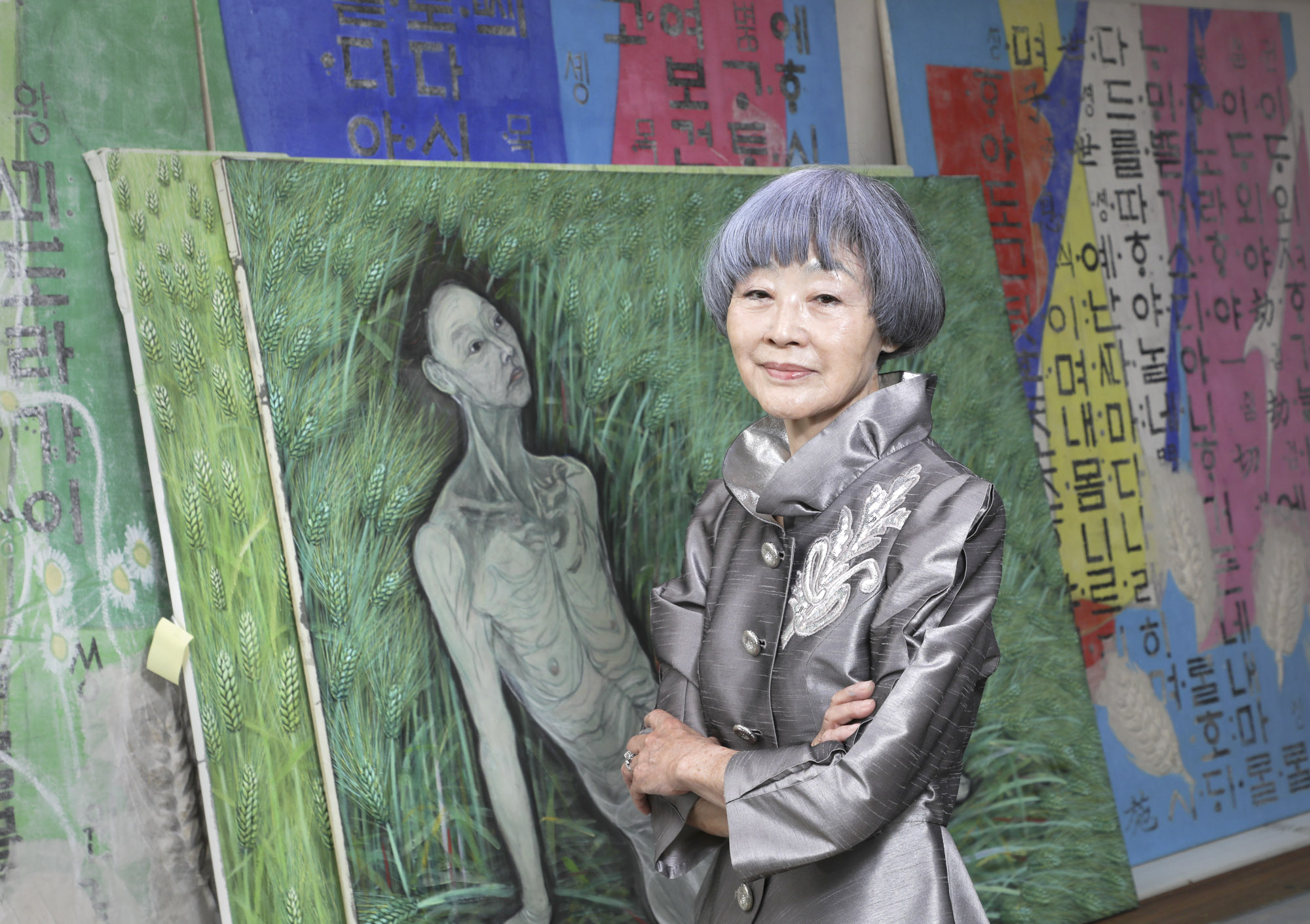 이숙자;이숙자작가;이숙자화가;아티스트;한국채색화