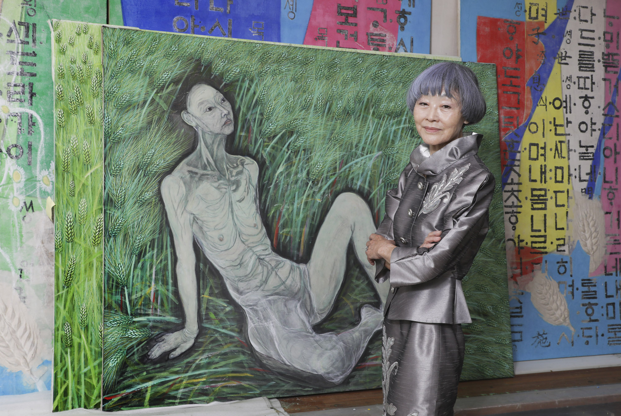 이숙자;이숙자작가;이숙자화가;아티스트;한국채색화