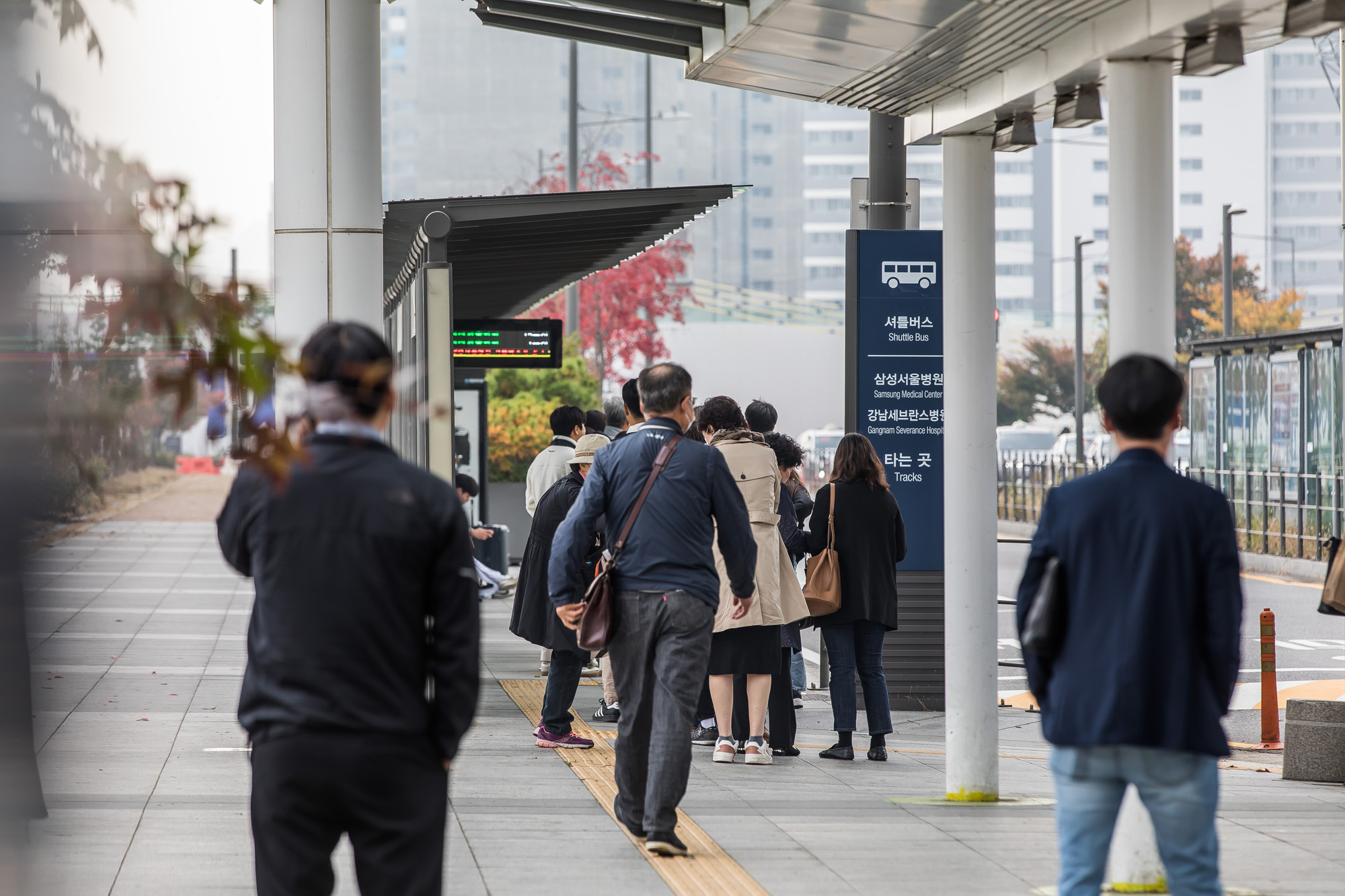 사회;세태;건강;의학;의료;대형종합병원;수서역버스정류장;병원셔틀버스;종합병원진료;종합병원서울상경