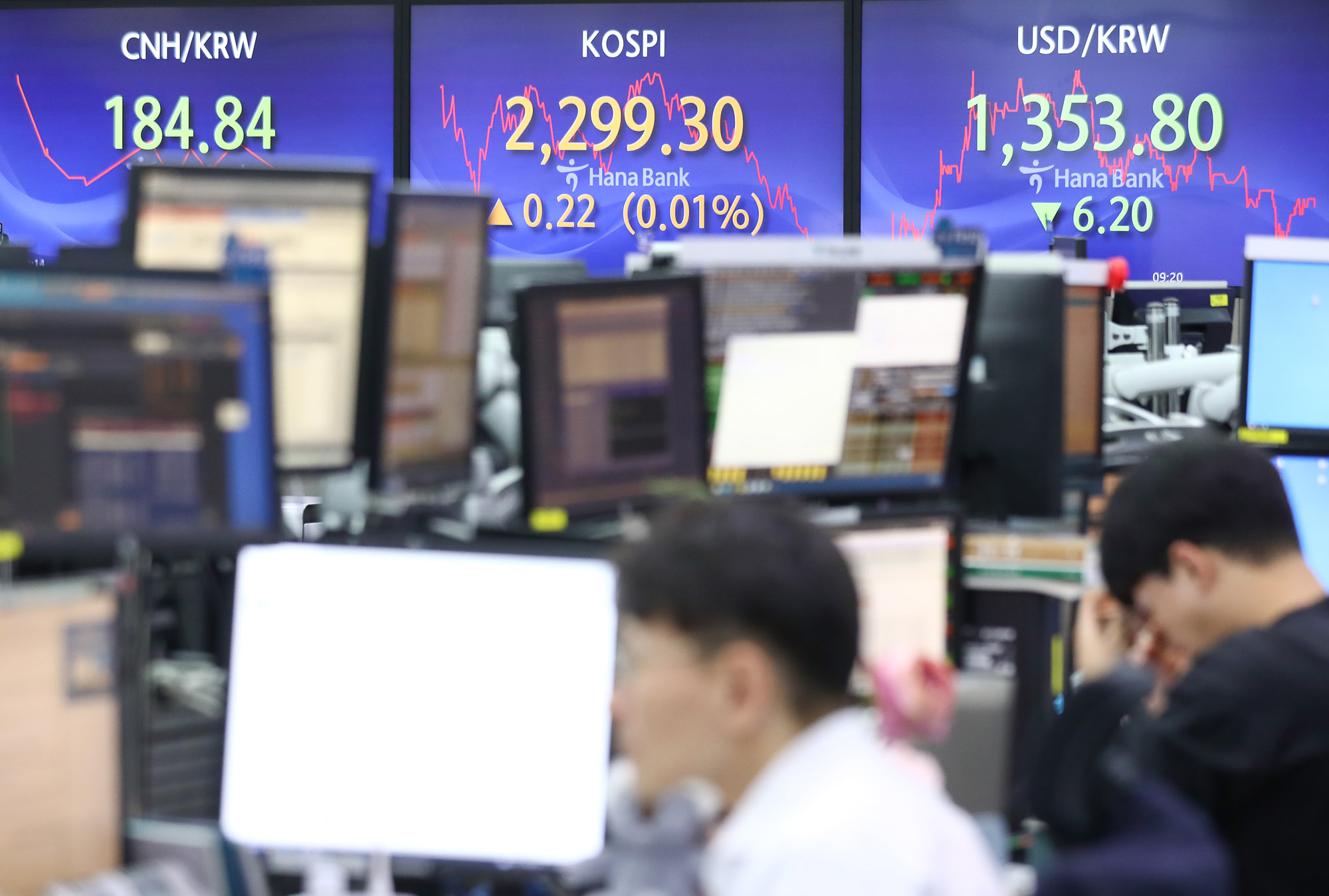 하나은행 딜링룸 주가 주식