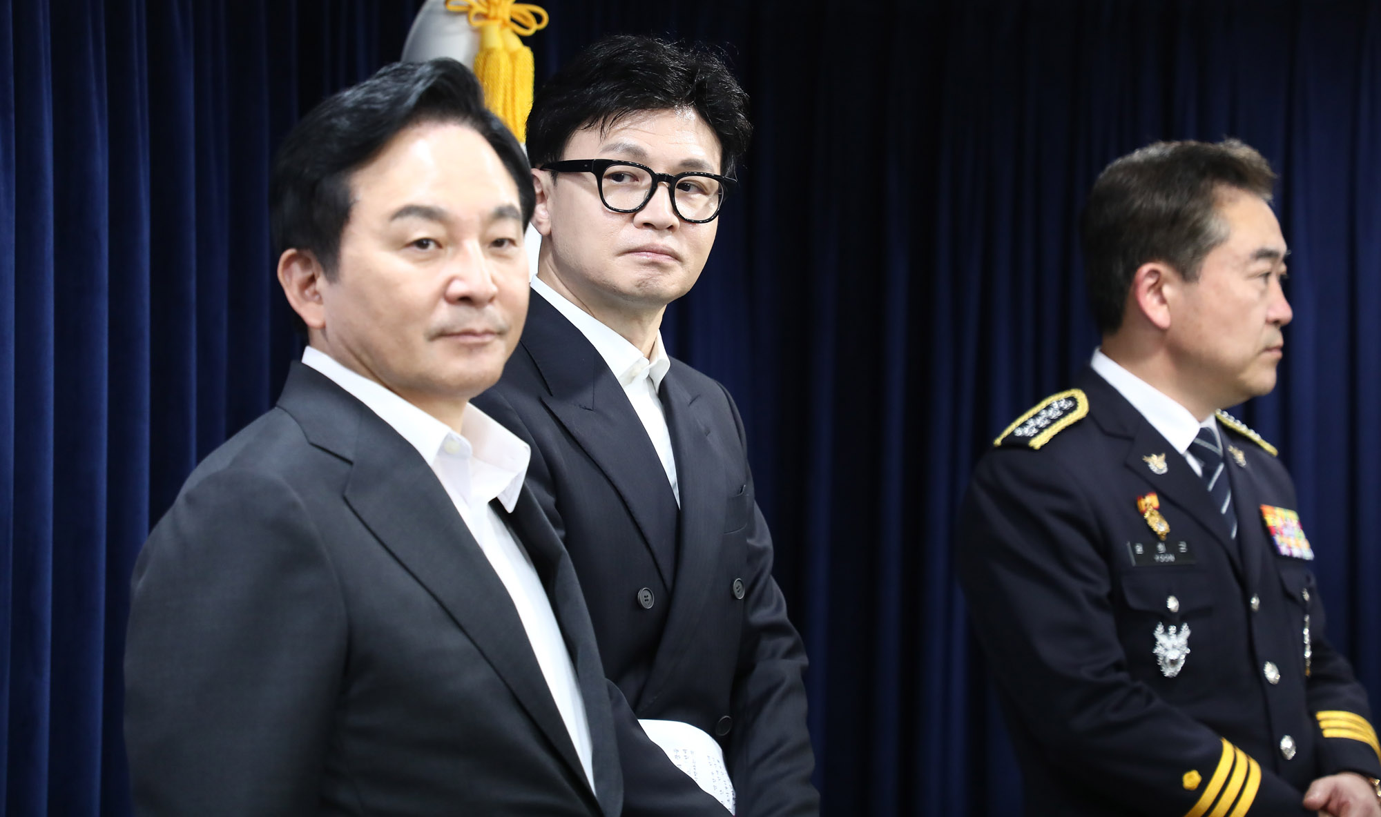 전세사기;합동브리핑 한동훈 원희룡 윤희근