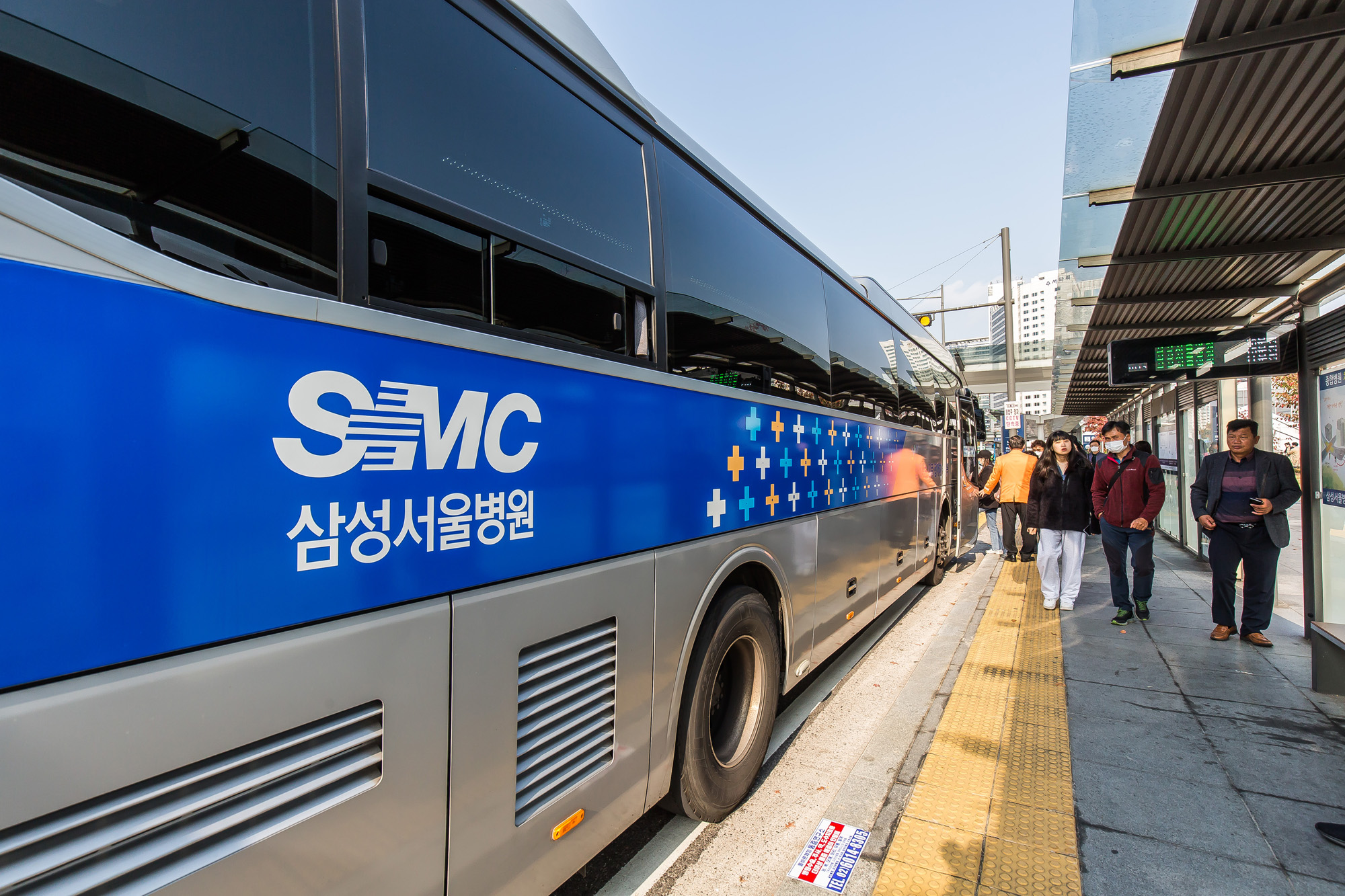 사회;세태;건강;의학;의료;대형종합병원;수서역버스정류장;병원셔틀버스;종합병원진료;종합병원서울상경