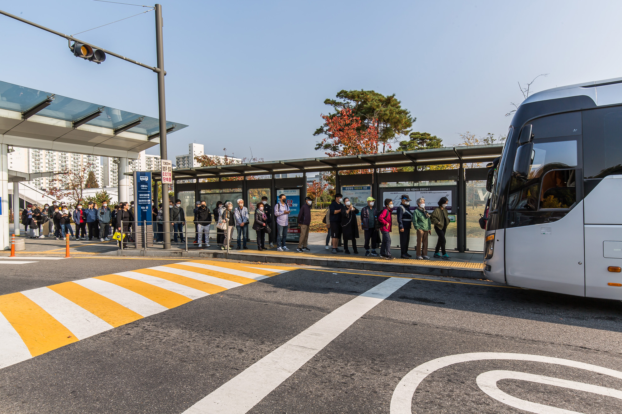 사회;세태;건강;의학;의료;대형종합병원;수서역버스정류장;병원셔틀버스;종합병원진료;종합병원서울상경