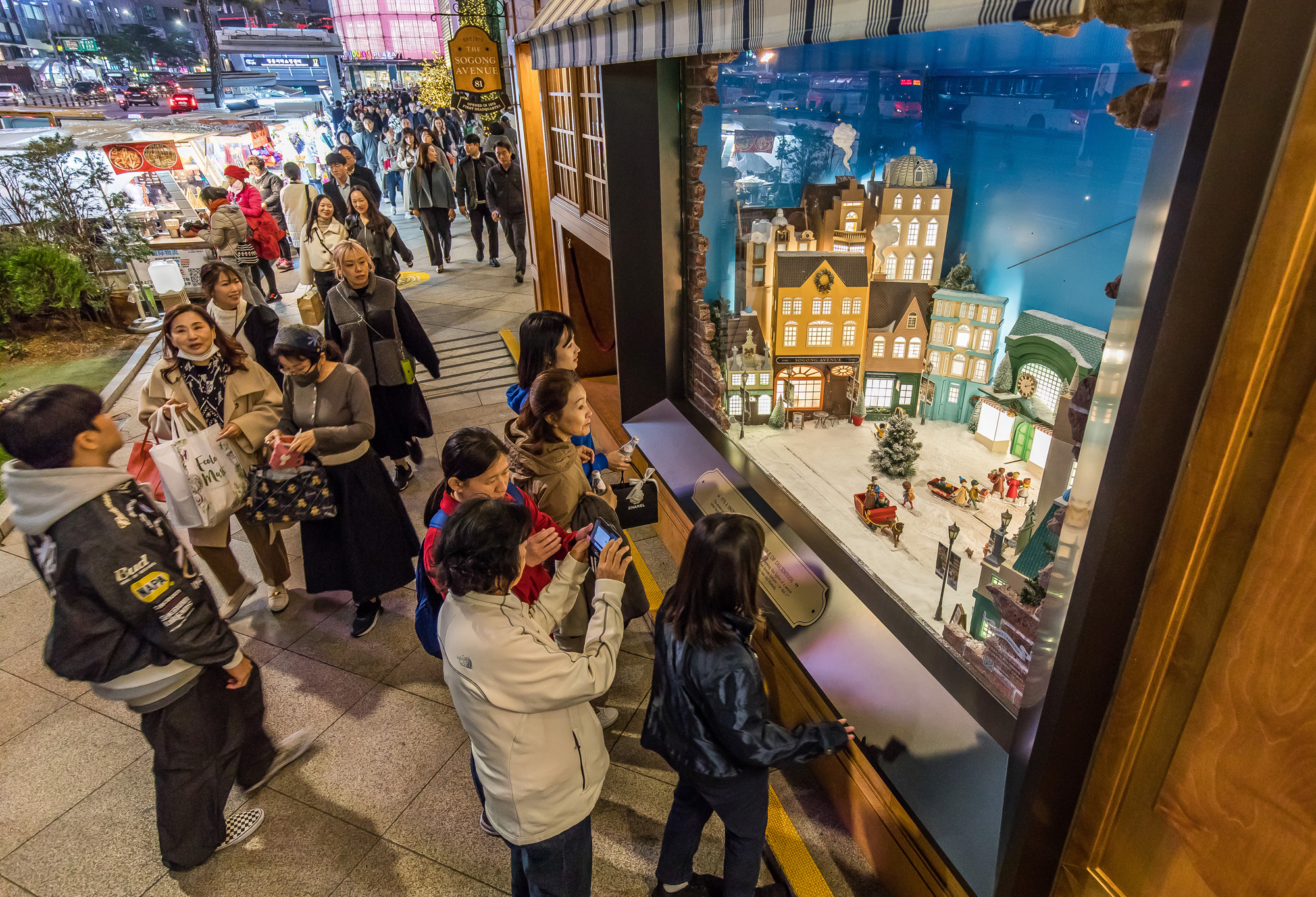 사회;세태;계절;겨울;크리스마스;크리스마스테마장식;롯데백화점본점;mydearestwish