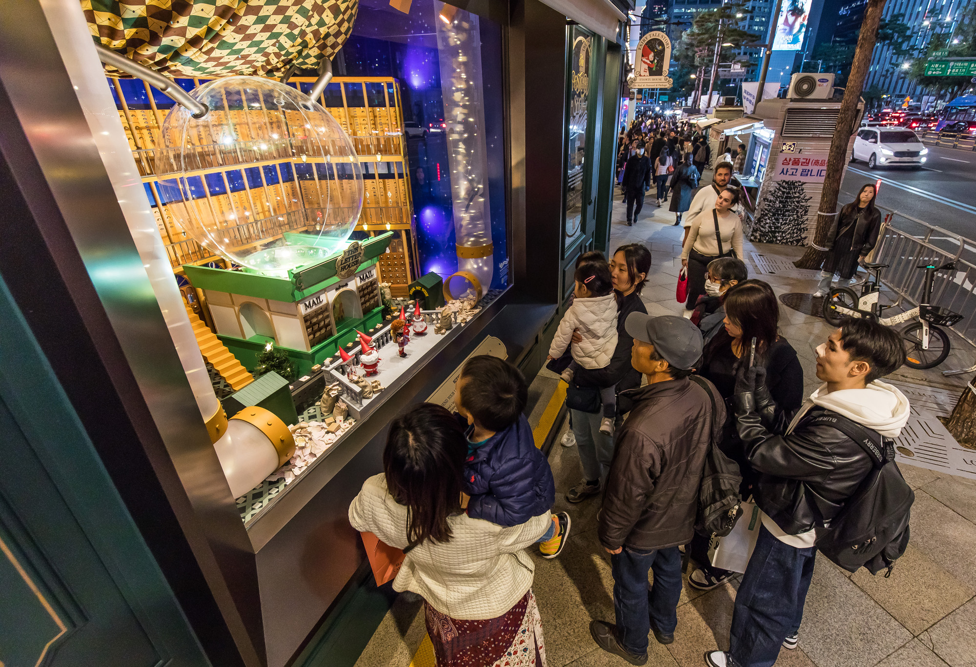 사회;세태;계절;겨울;크리스마스;크리스마스테마장식;롯데백화점본점;mydearestwish