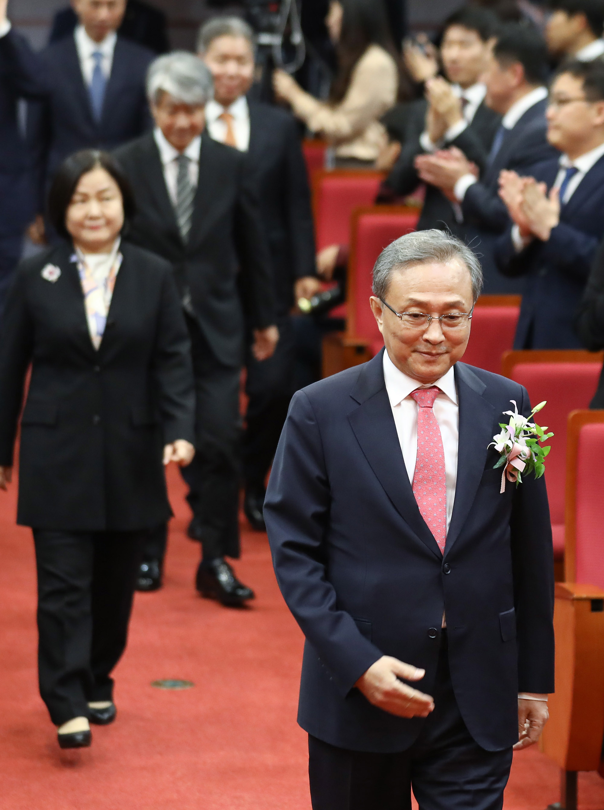 유남석 헌법재판소장 퇴임식