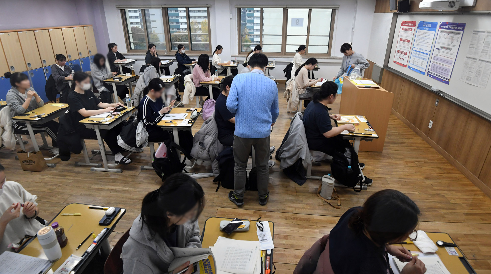 2024수능;수학능력시험;수능시험장;수학능력시험시험장;고사장;대학;입시