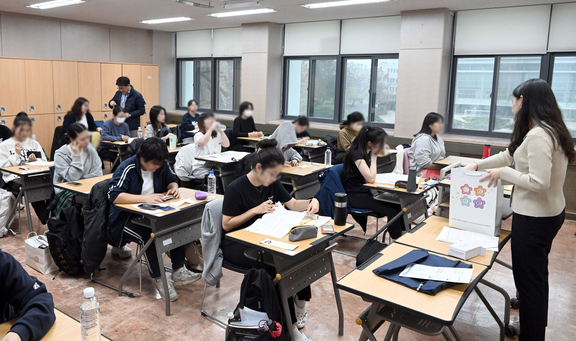 2024수능;수학능력시험;수능시험장;수학능력시험시험장;고사장;대학;입시