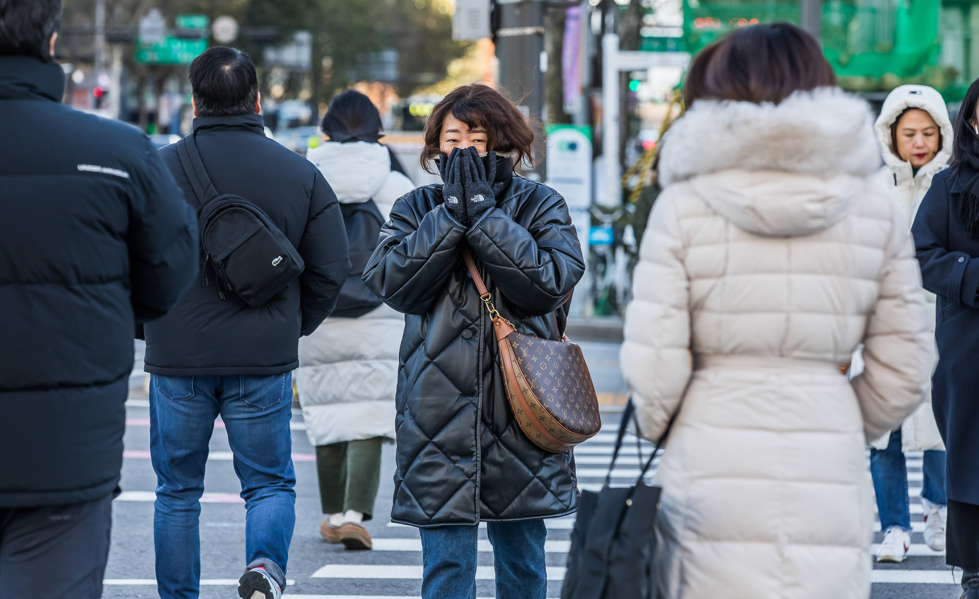 사회;계절;겨울;한파;한파스케치;강추위;출근길한파;강추위스케치;광화문한파