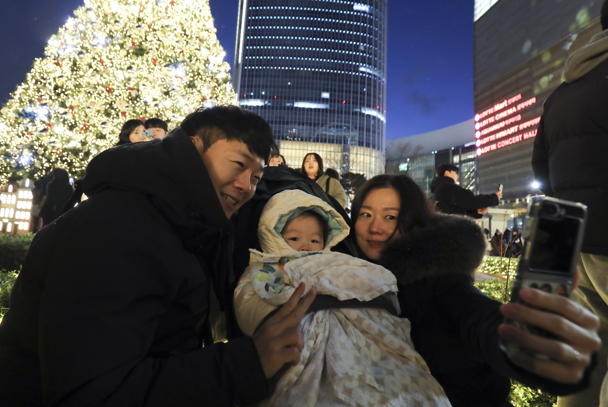크리스마스트리;크리스마스;롯데월드몰;롯데월드타워
