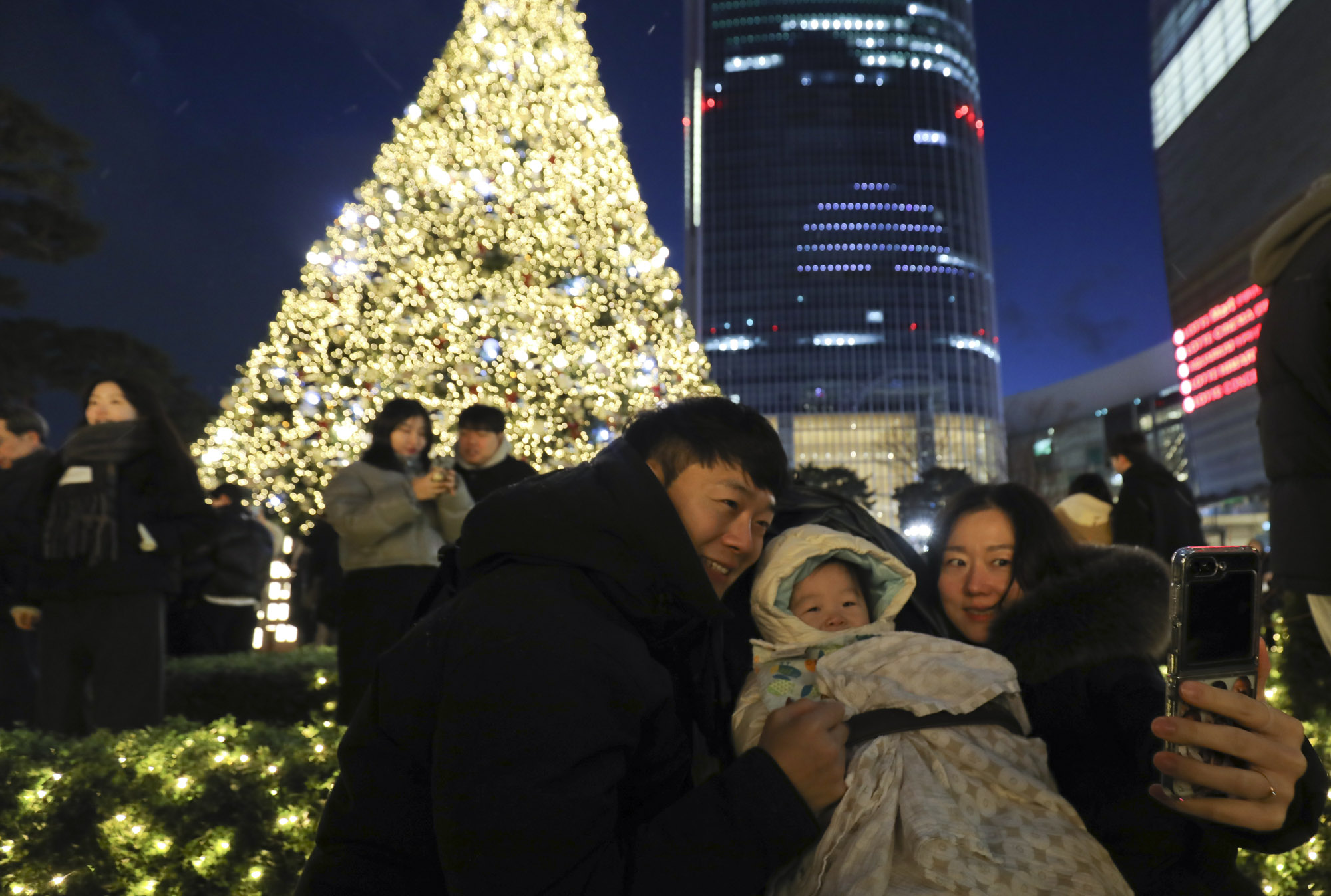 크리스마스트리;크리스마스;롯데월드몰;롯데월드타워