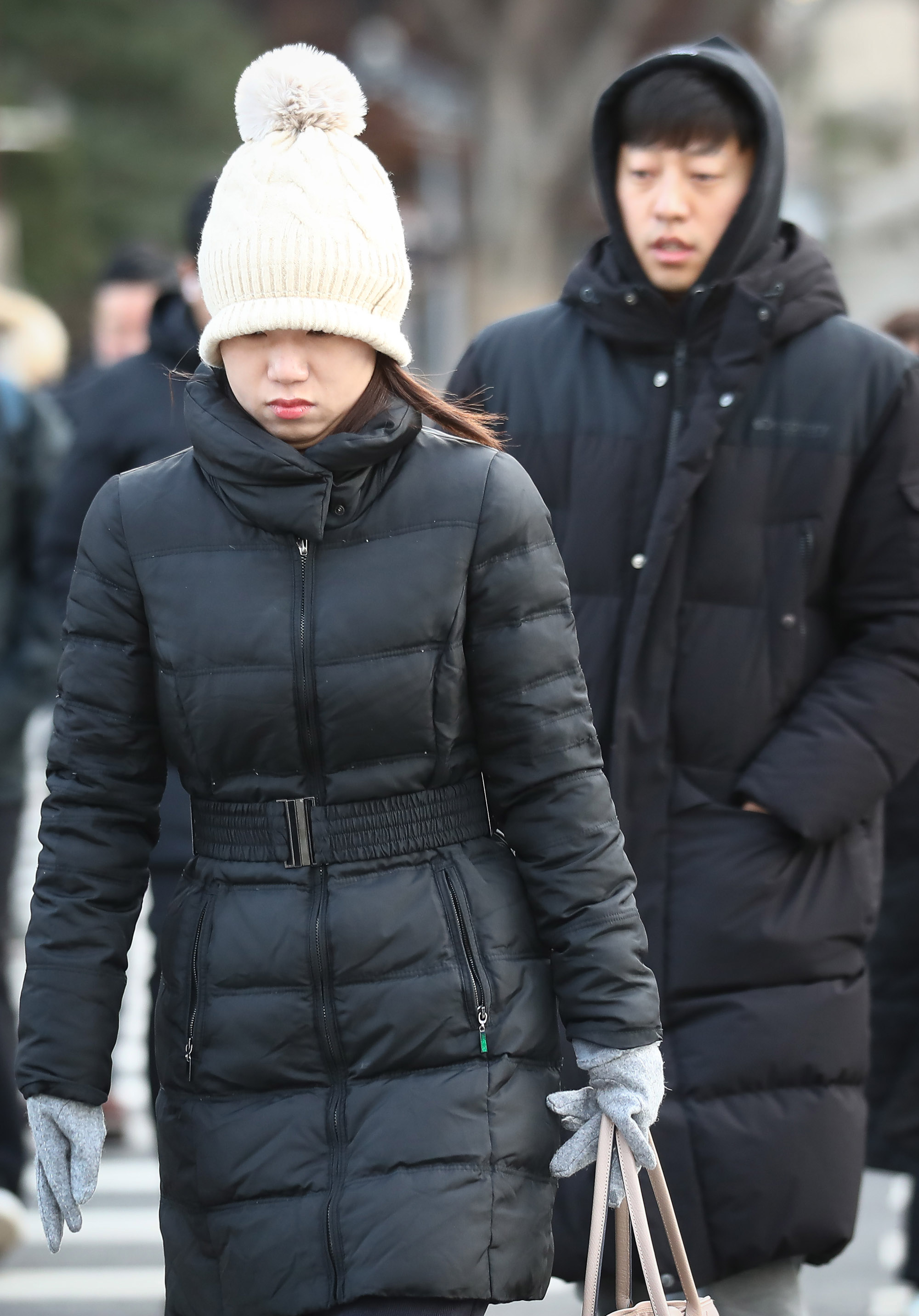 출근길 추위 겨울